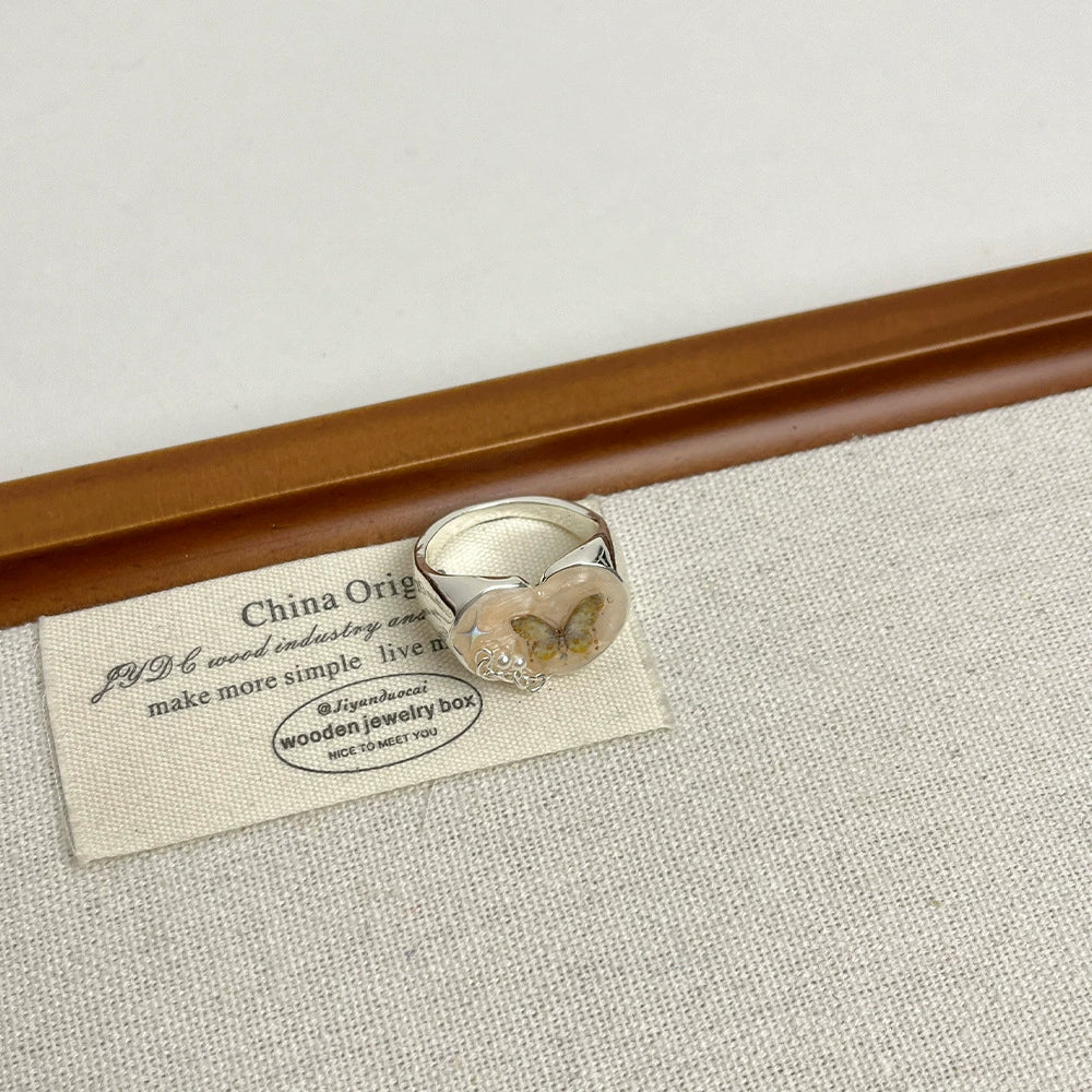Wynn Enamel Butterfly Ring - Style D [ABUB7ZQ0]