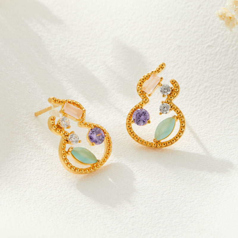 Jaclyn Colorful Gourd Earrings - EA14157G200 [UCITSGHQ]