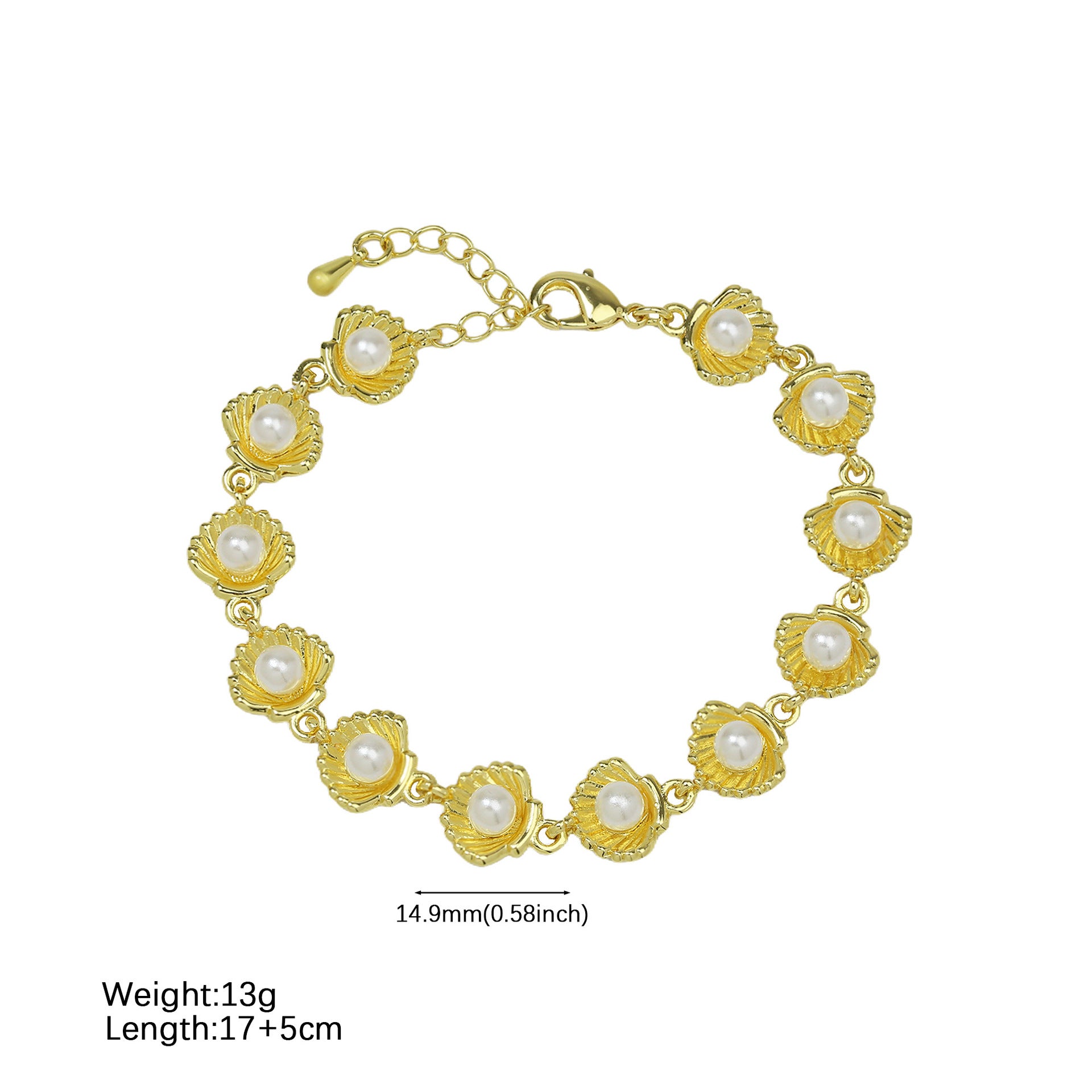 Ariannah Ocean Pearl Bracelet - Style 02 [DOSYN2MS]