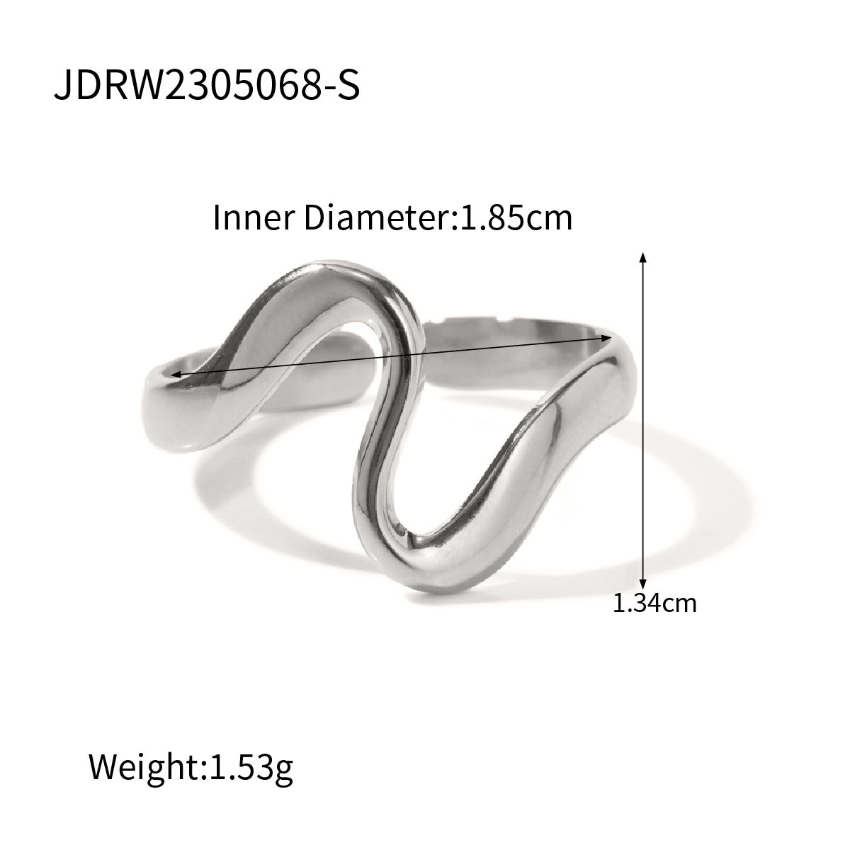 Marceline Stackable Geometric Rings - JDRW2305068-S [ZIEVTU7C]