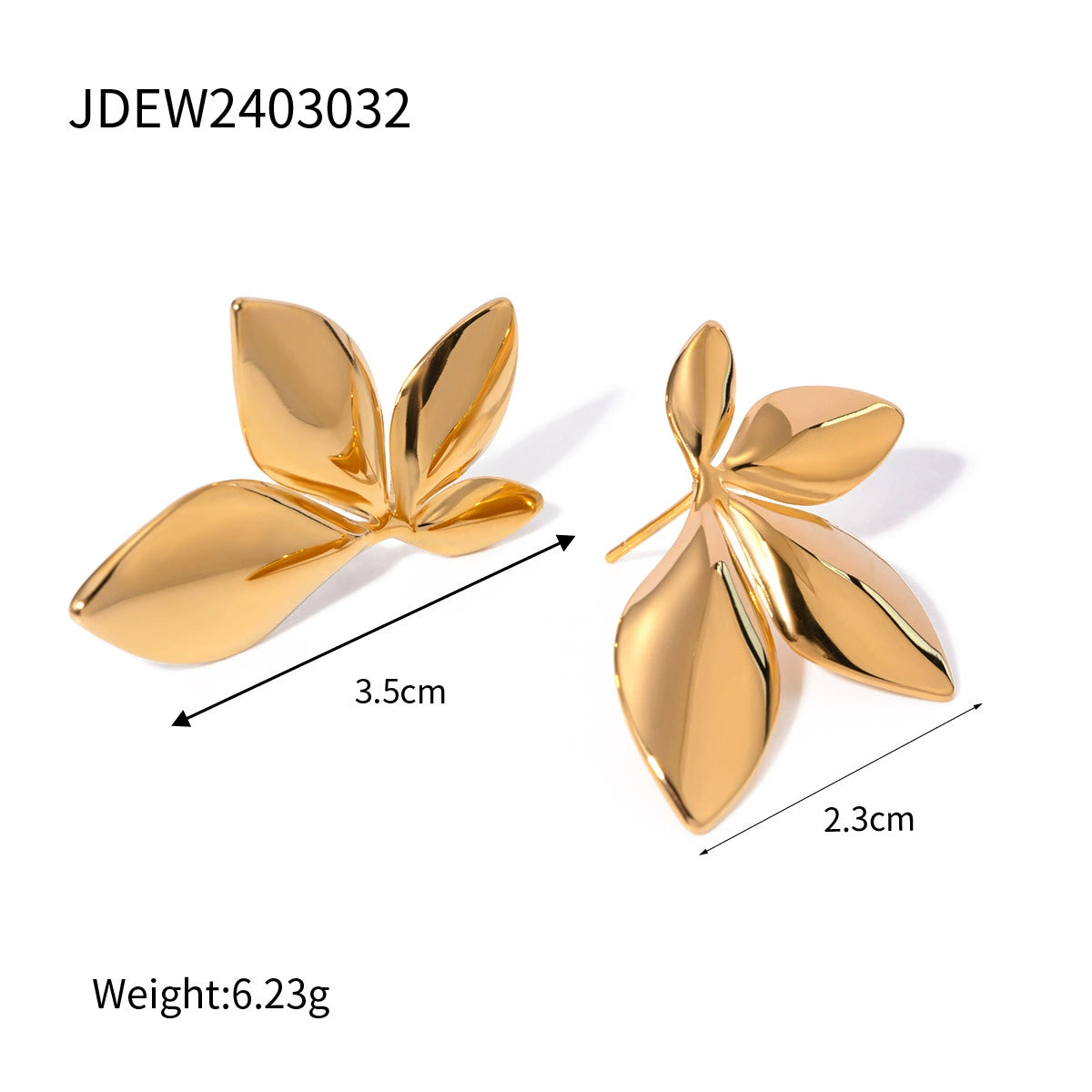 Rosamaria Geometric Statement Earrings - Sculptural Form [YRCFWSAR]