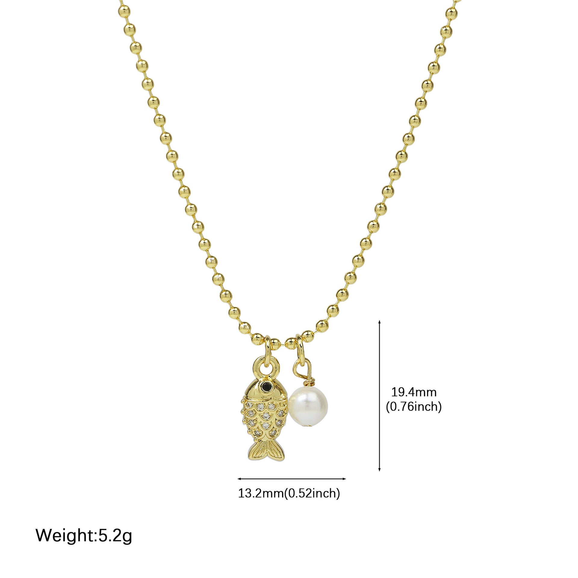 Lynley Ocean Charm Necklace - Style 3 [3TR1VES8]