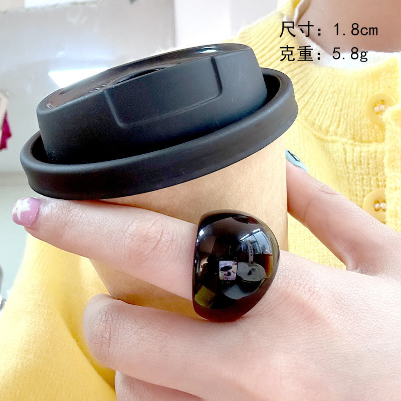 Demiyah Geometric Statement Ring - Variant B [SGK7XZPT]