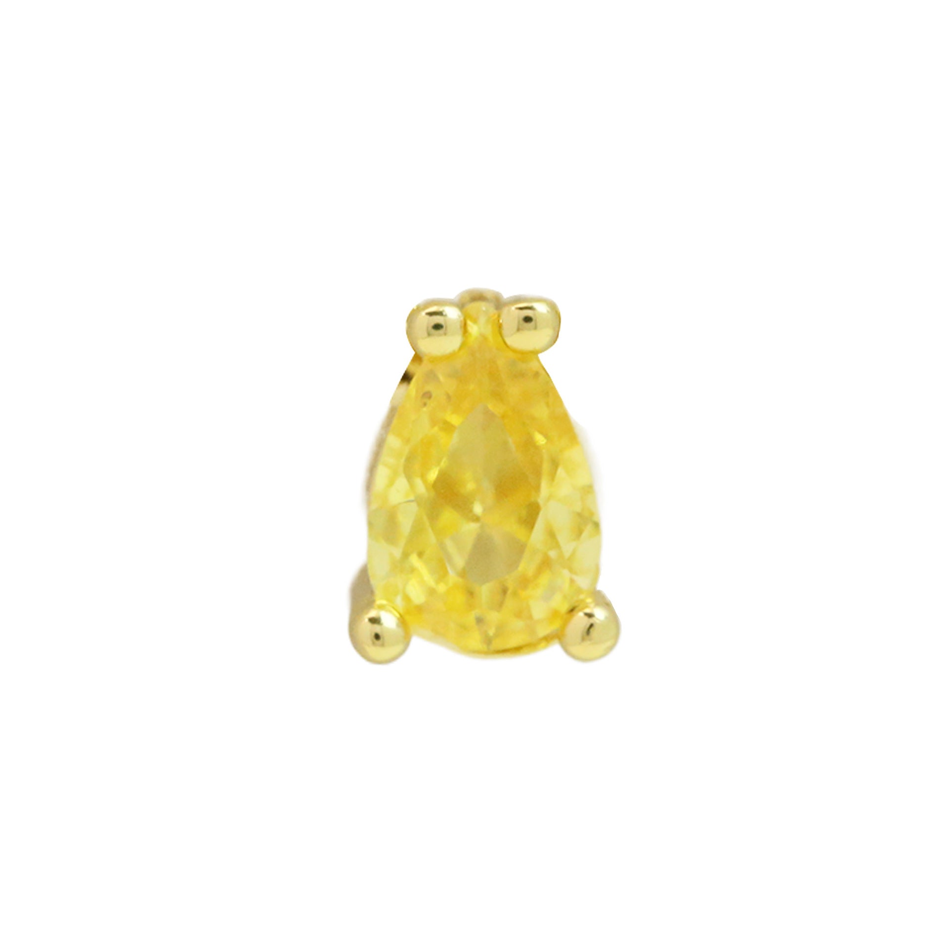 Kynsley Gold Charm Necklace - November Birthstone Drop [IJE7C0OG]