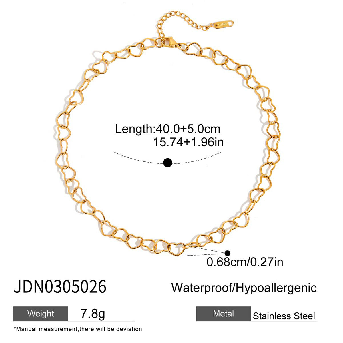 Josephina Luxe Snake Chain Necklace - JDN0305026 [5IMIWN7H]