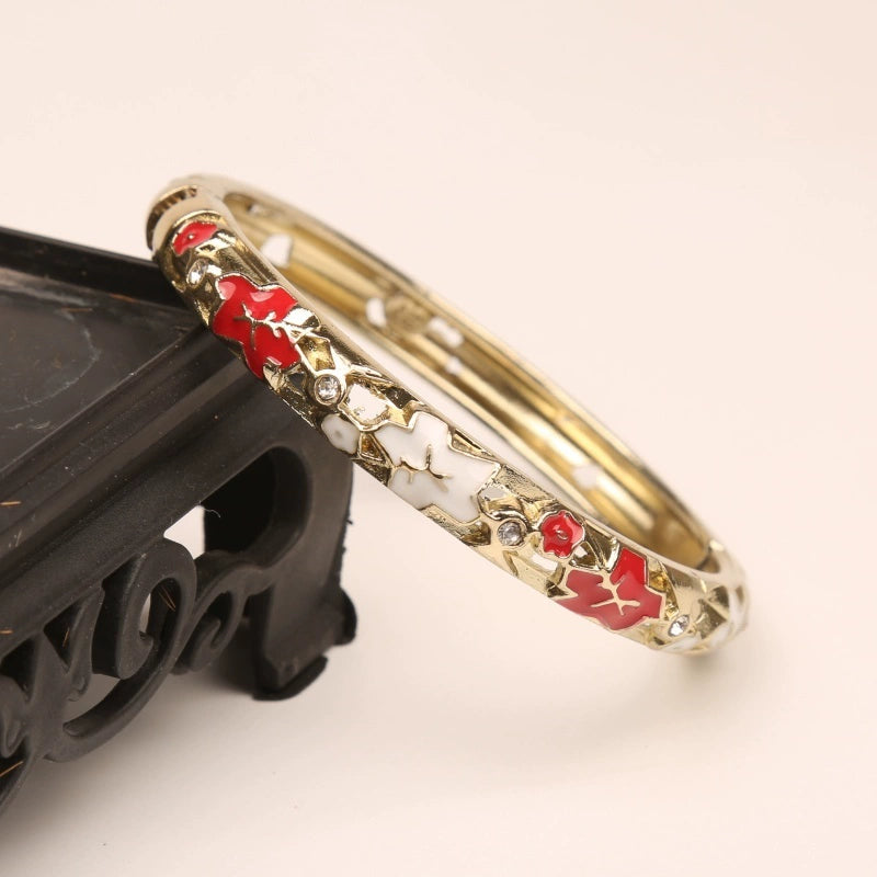Kattleya Star Enamel Bracelet - Red [IUIYF6IA]