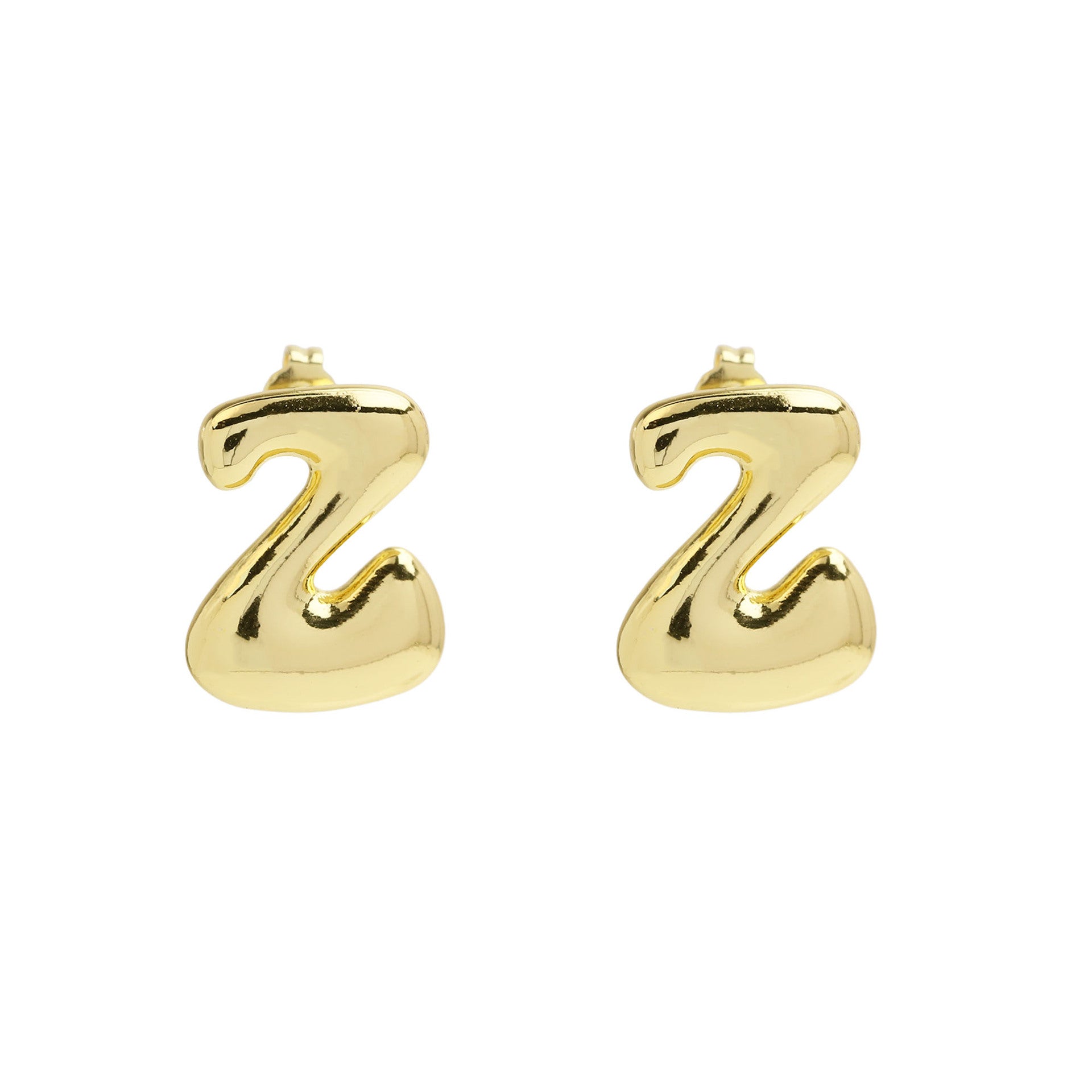 Kennedy Pave Initial Studs - Z [UQTY8U81]
