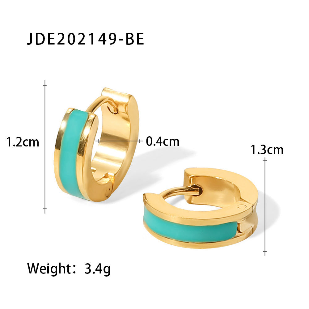 Evangelyn Orbit Drop Earrings - Gold Tone [R4N53S3M]