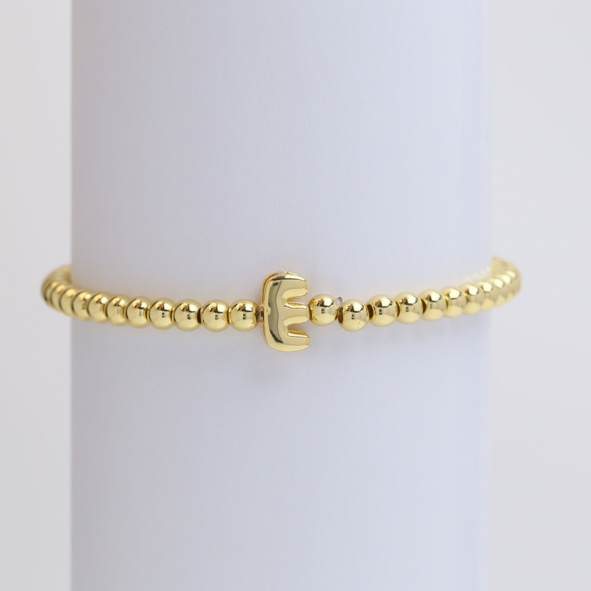 Jorie Polished Letter Bracelet - E [PYPXQ7Y5]
