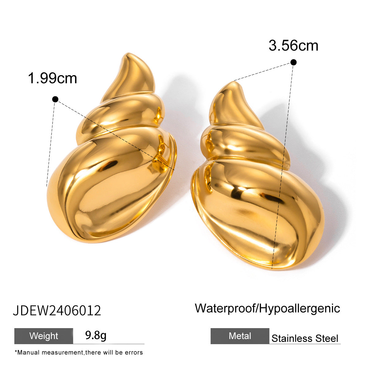 Chioma Delicate Starfish Jewelry - JDEW2406012 Earrings [JURYJB81]