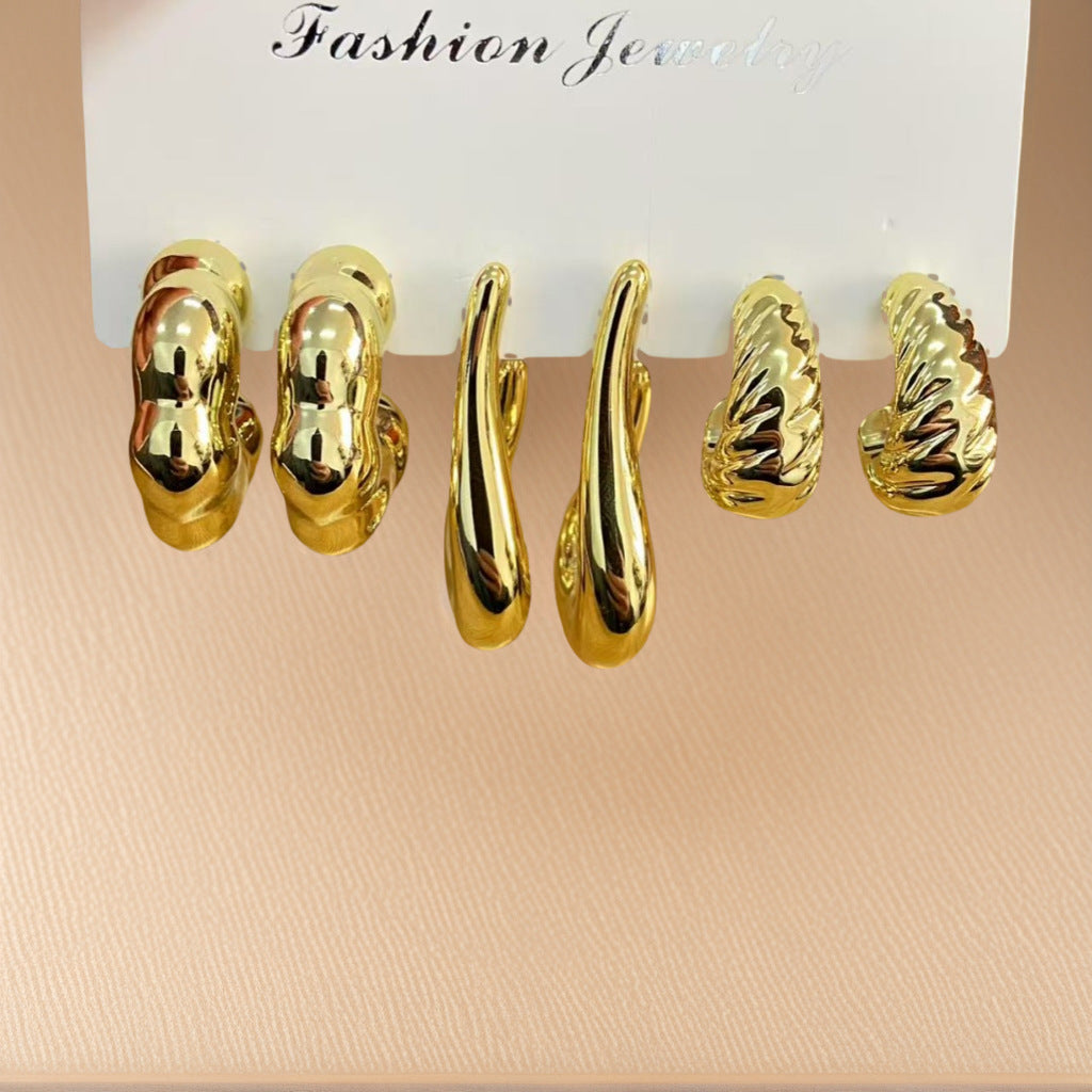 Hawa Curated Earring Set - Style 5 [HG9SRI6W]