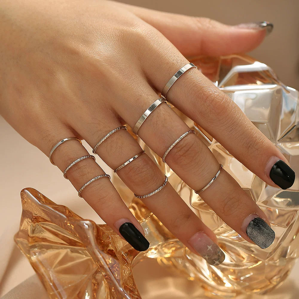 Faithlyn Stackable Ring Set - Silver [H8C999XX]