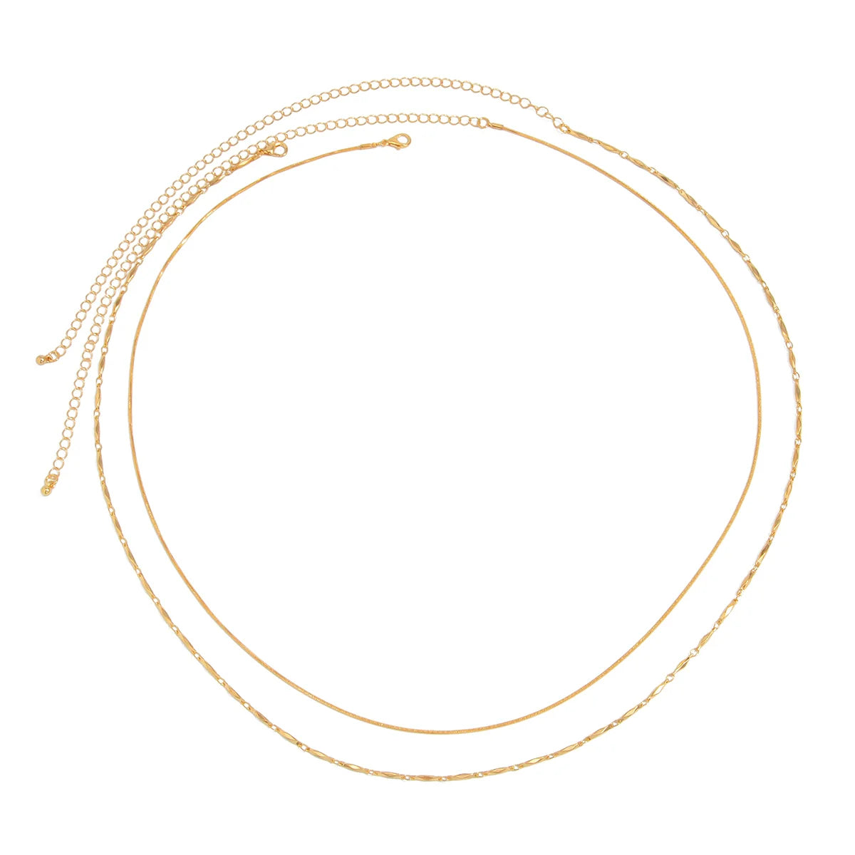 Berenice Layered Body Chain Set - Gold