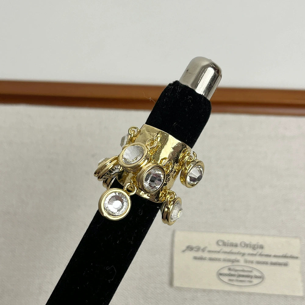 Shaylynn Palace Zircon Ring - White [D35W53XF]