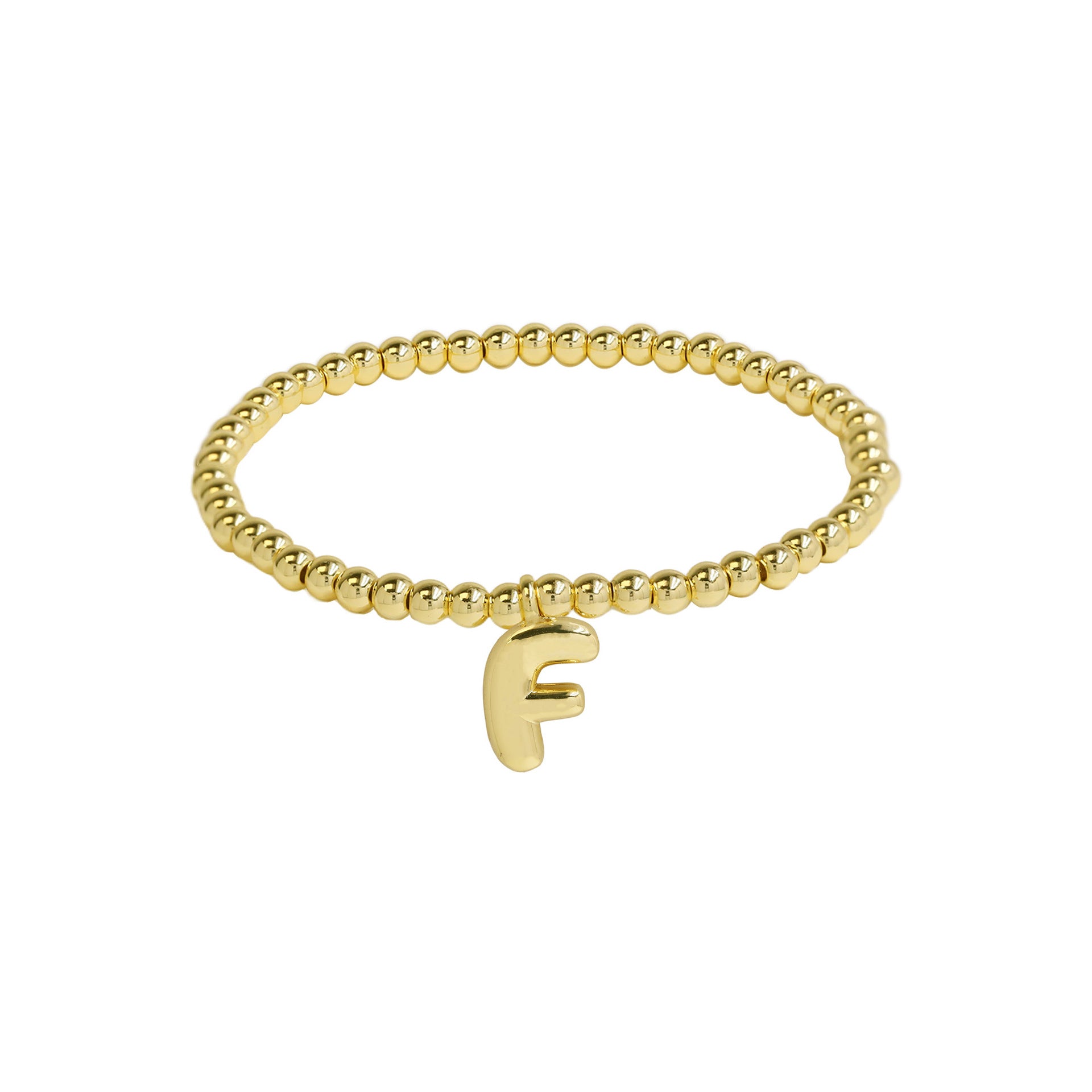 Aviana Dainty Letter Bracelet - F [QCYGKJWM]