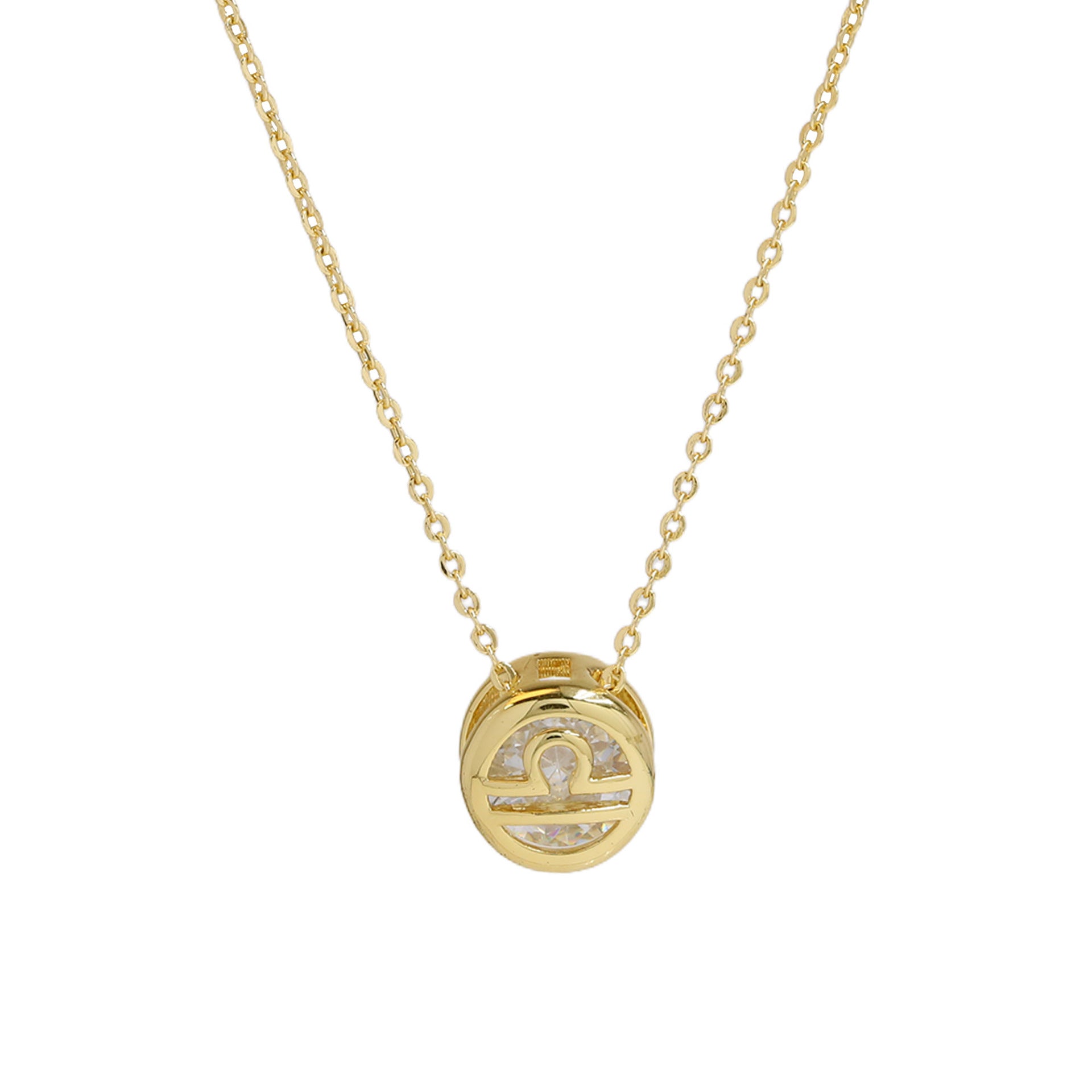 Meher Celestial Zodiac Necklace - Libra Necklace [HAQ79KI7]