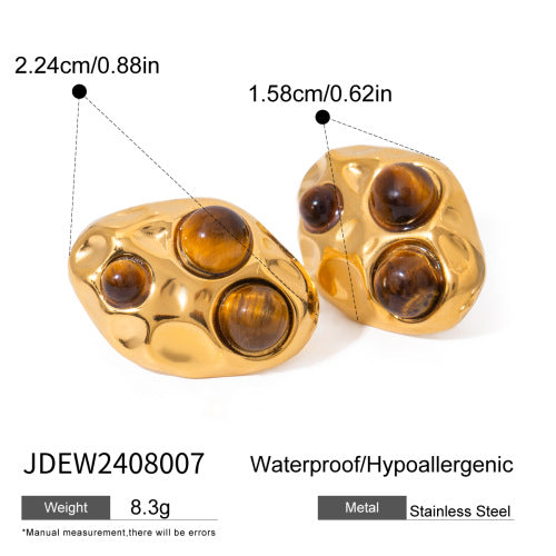 Quinley Chunky Gemstone Ring - JDEW2408007 [4VZIJ8U3]