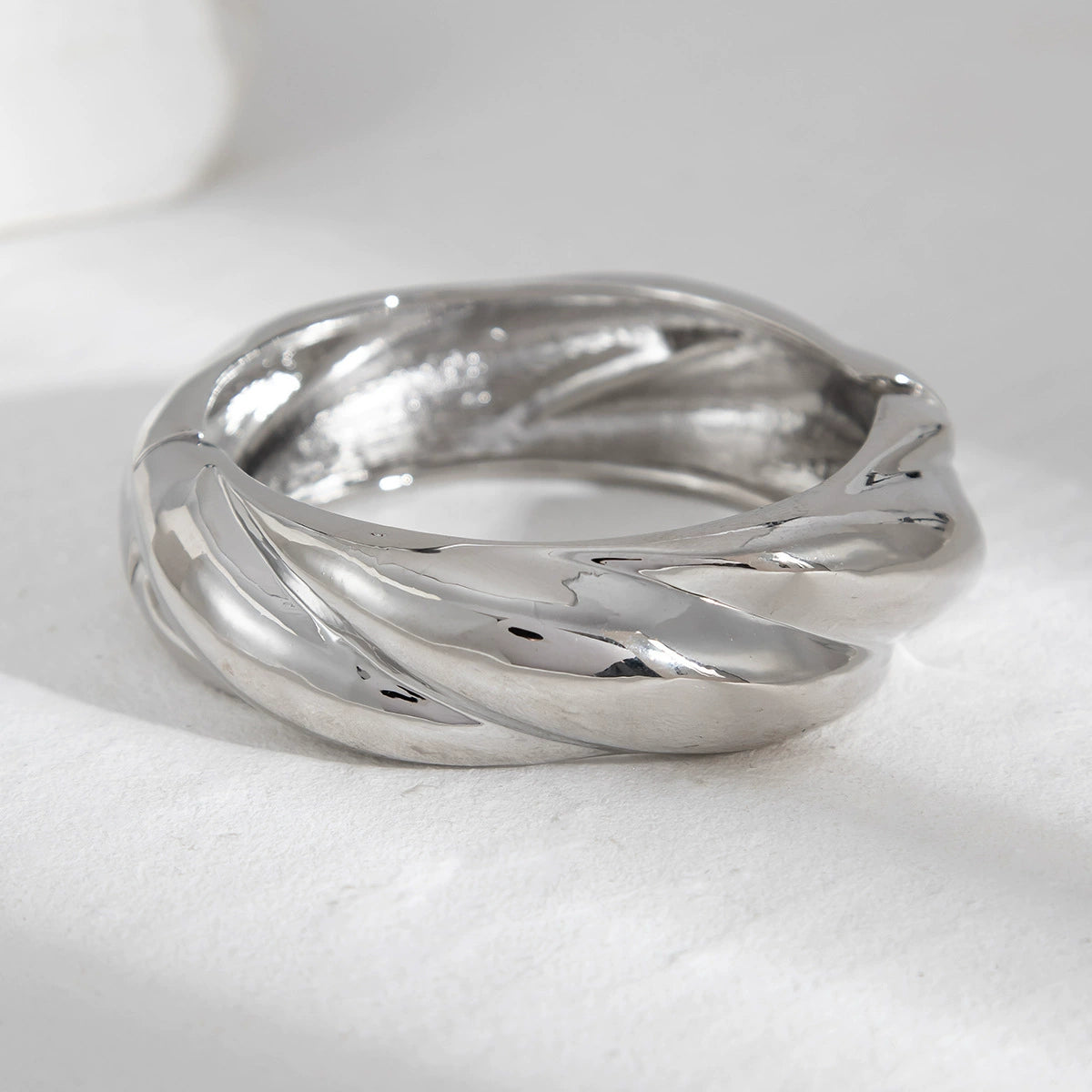 Romi Metal Statement Jewelry - Style 01 Bracelet Silver [CY3HXOD8]