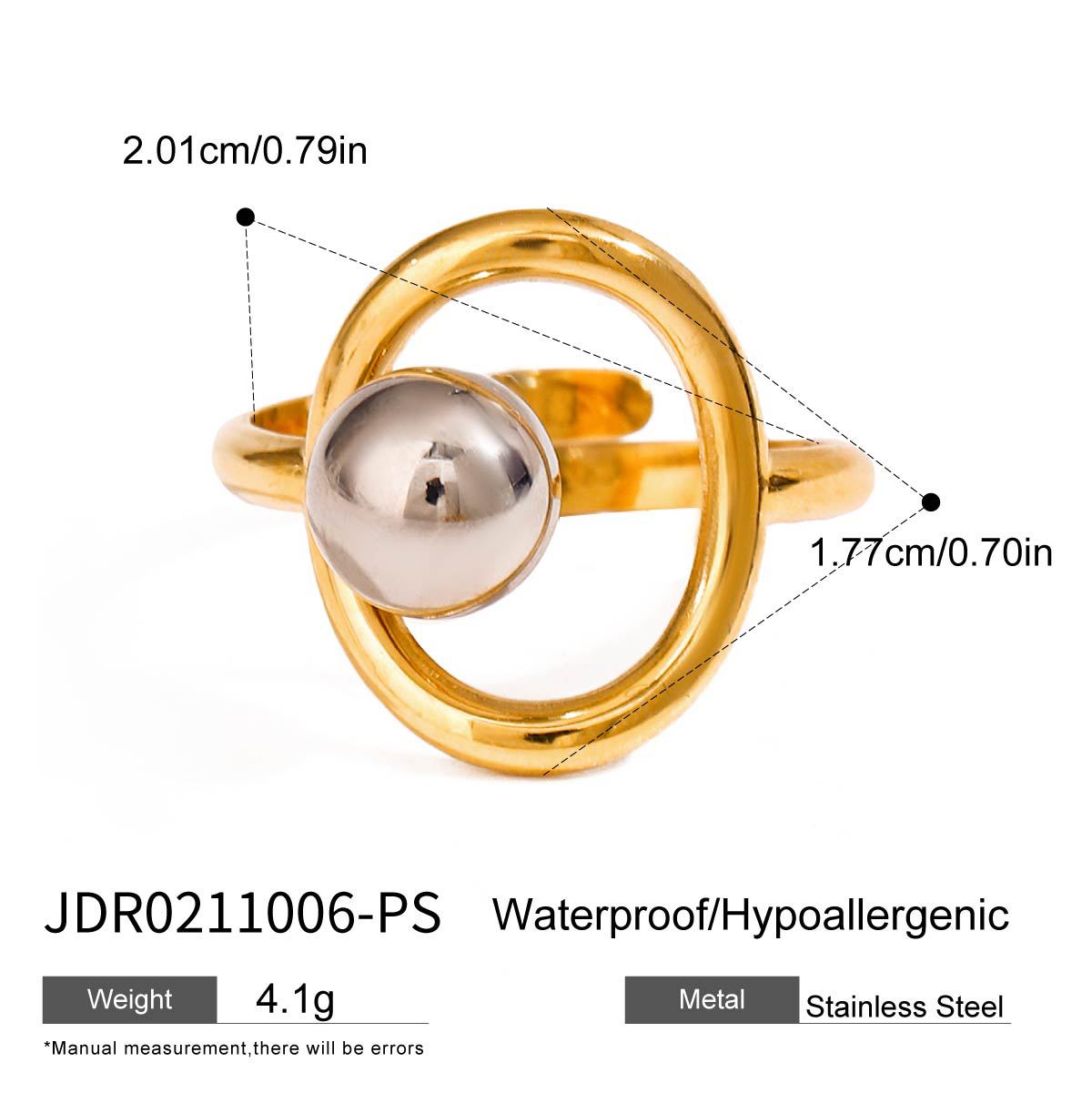 Jianna Geometric Chain Bracelet - JDR0211006-PS [EW5V6T6O]