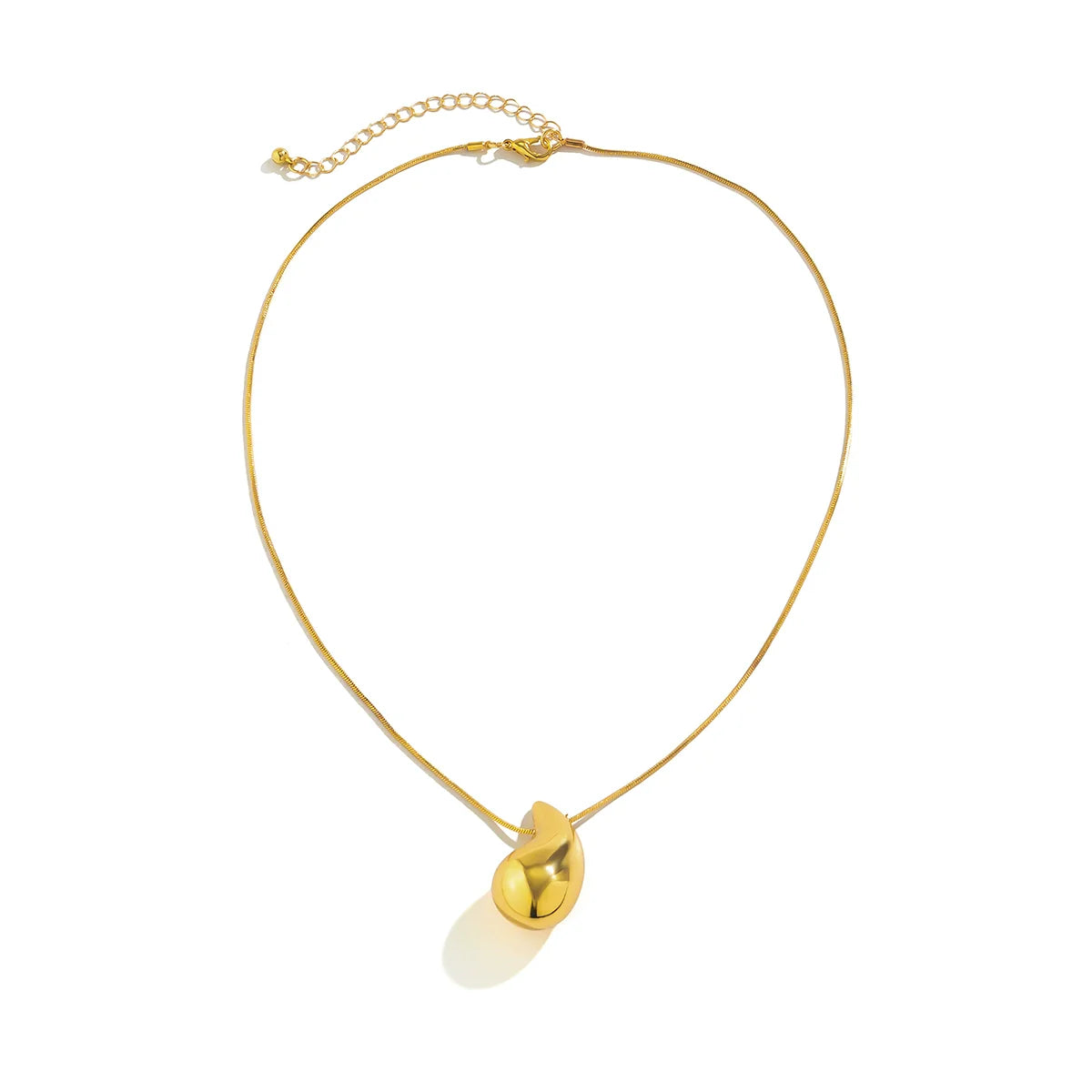 Amanda Serpentine Chain Jewelry - Necklace Gold