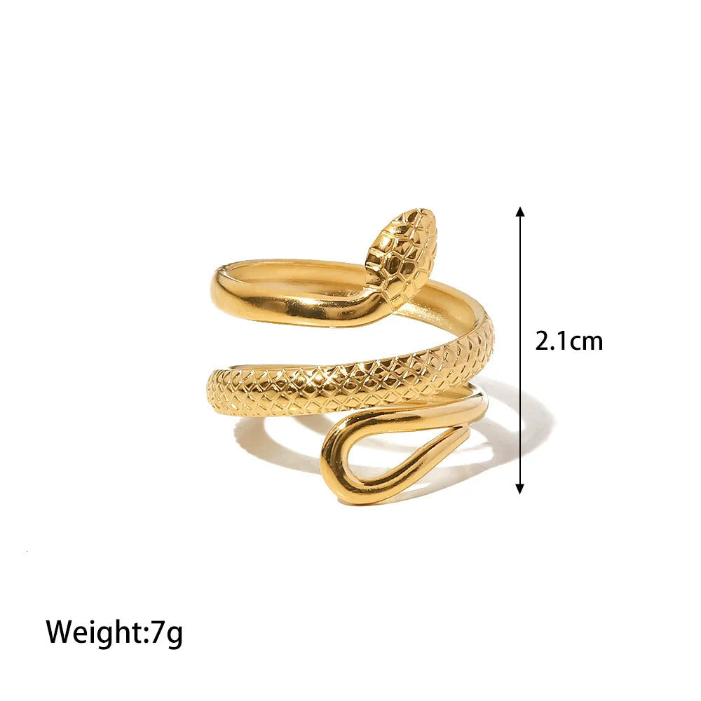 Leonie Adjustable Serpent Ring - JDR202005