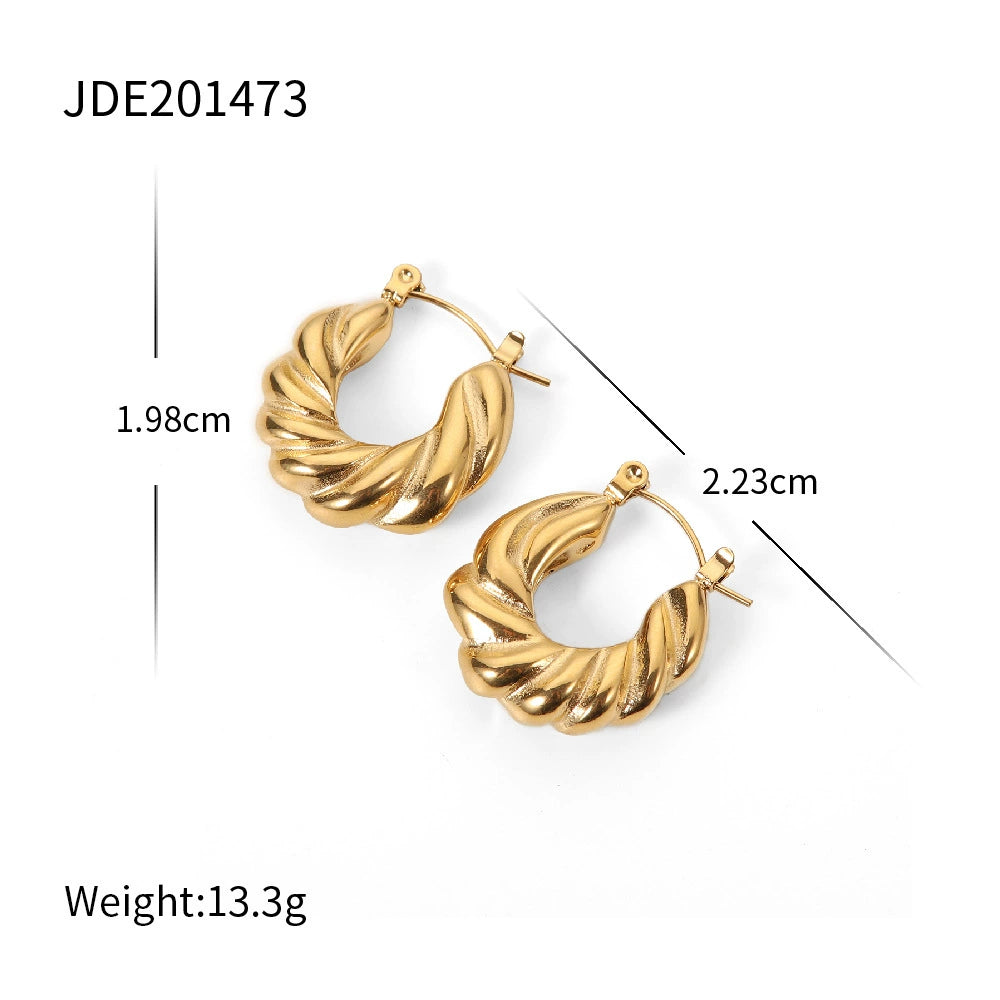 Ruthann Modern Pearl Earrings - JDE201473 [N2Z5UTBX]