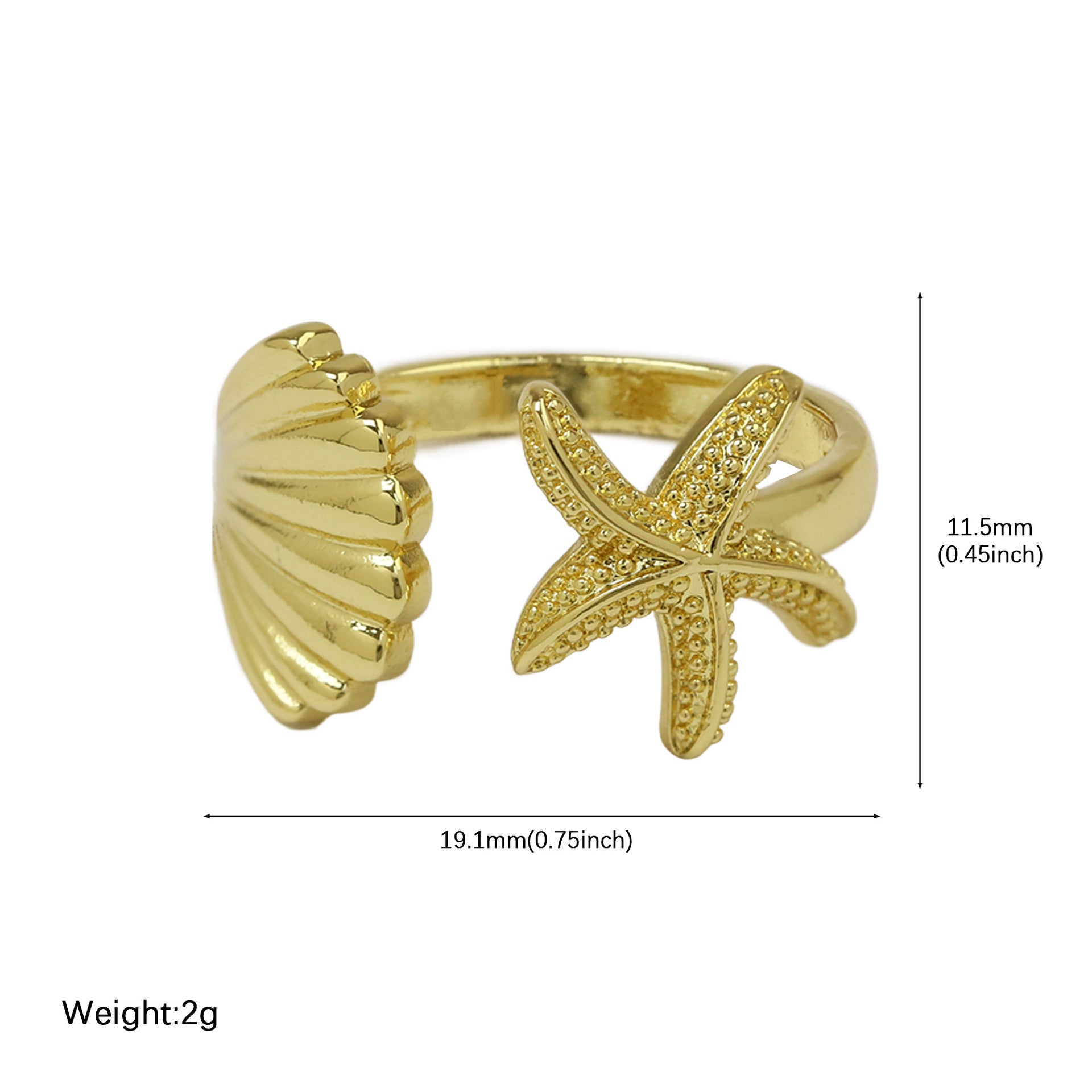 Kylee Adjustable Ocean Ring - Option 5 [3WTY9J4Y]