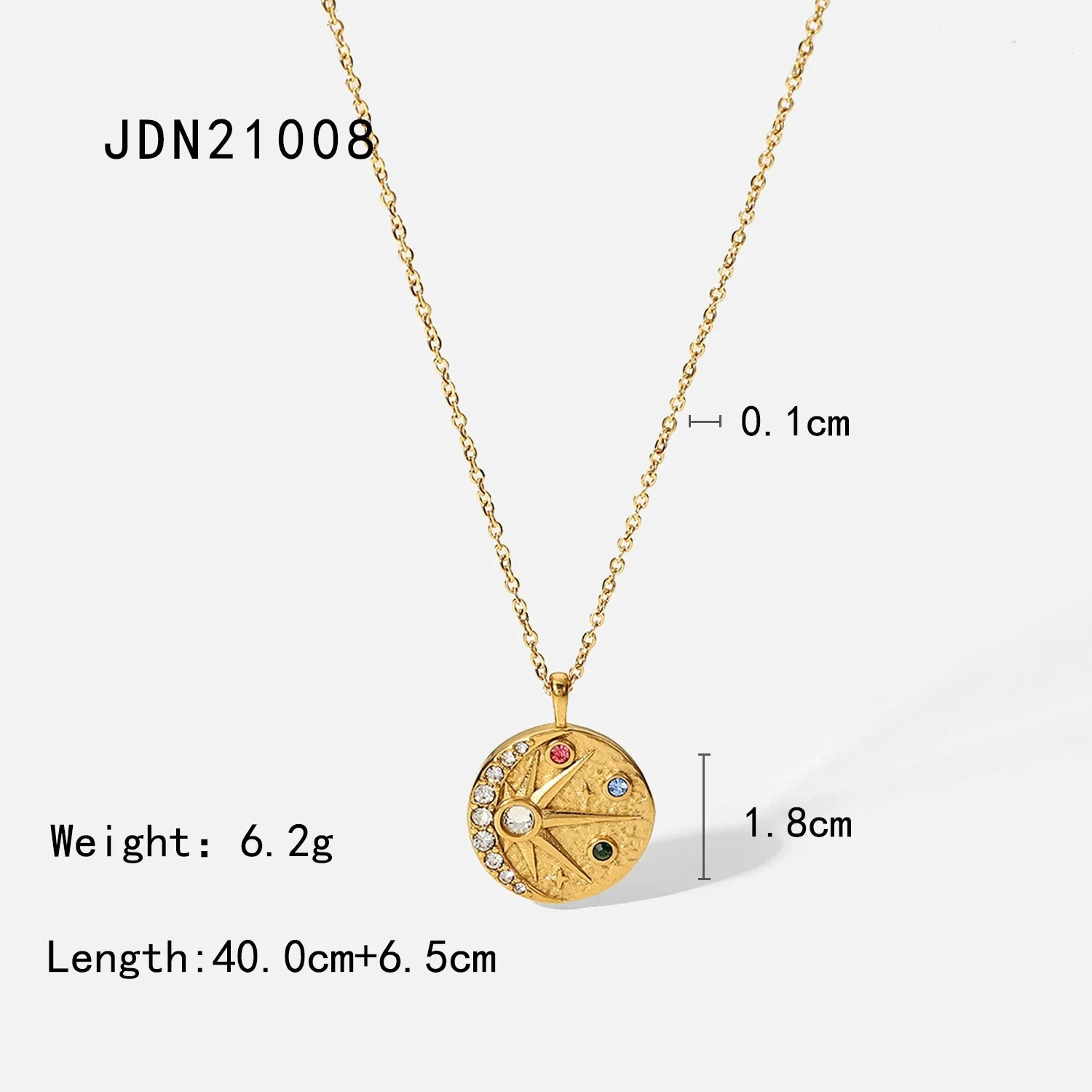Maribelle Celestial Charm Necklace - JDN21008