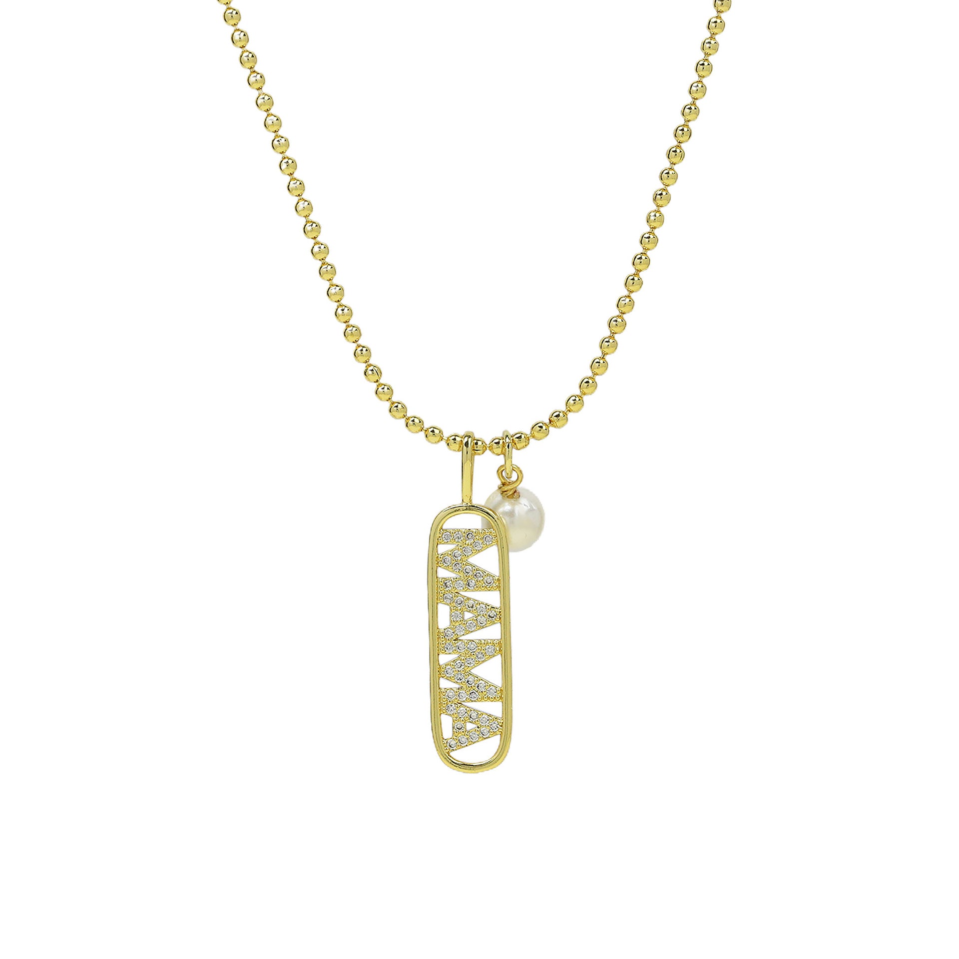 Kaleah Maman Pearl Necklace - 4 [RBX0M2DB]