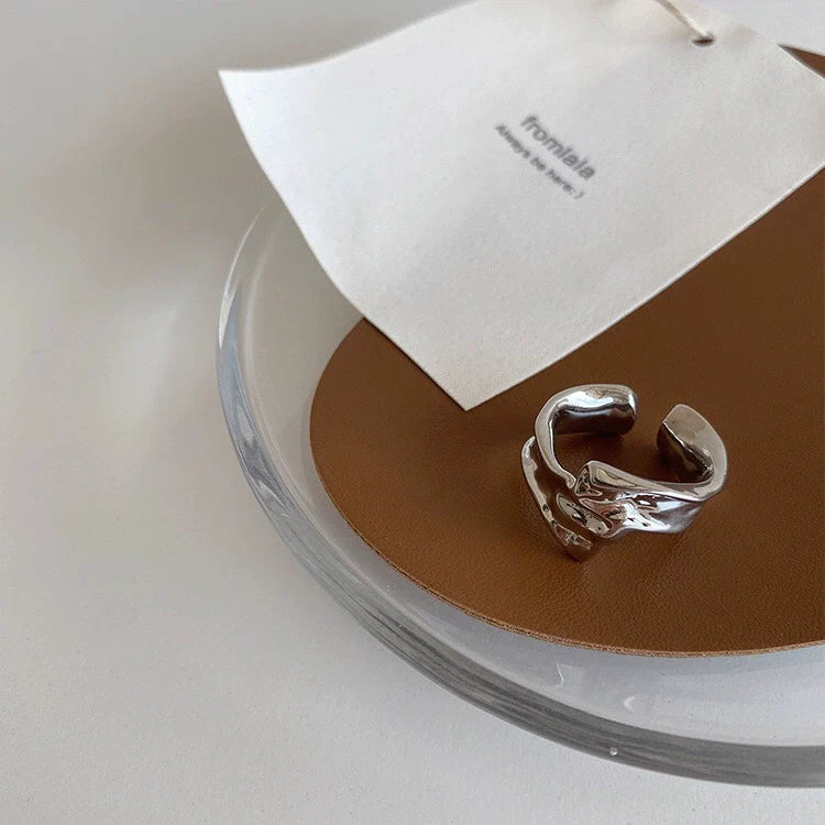 Kim Sculptural Open Ring - Style B
