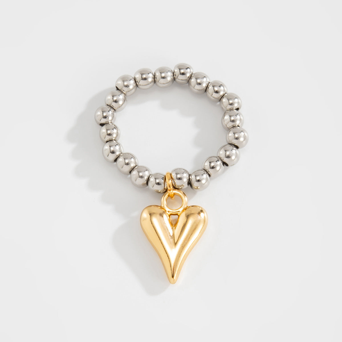 Andromeda Beaded Heart Bracelet - Mixed Color [F4N4NIE6]