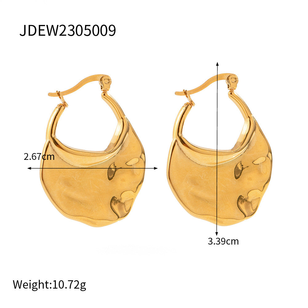 Arwa Geometric Hoop Earrings - JDEW2305009 [6G7IRTRQ]