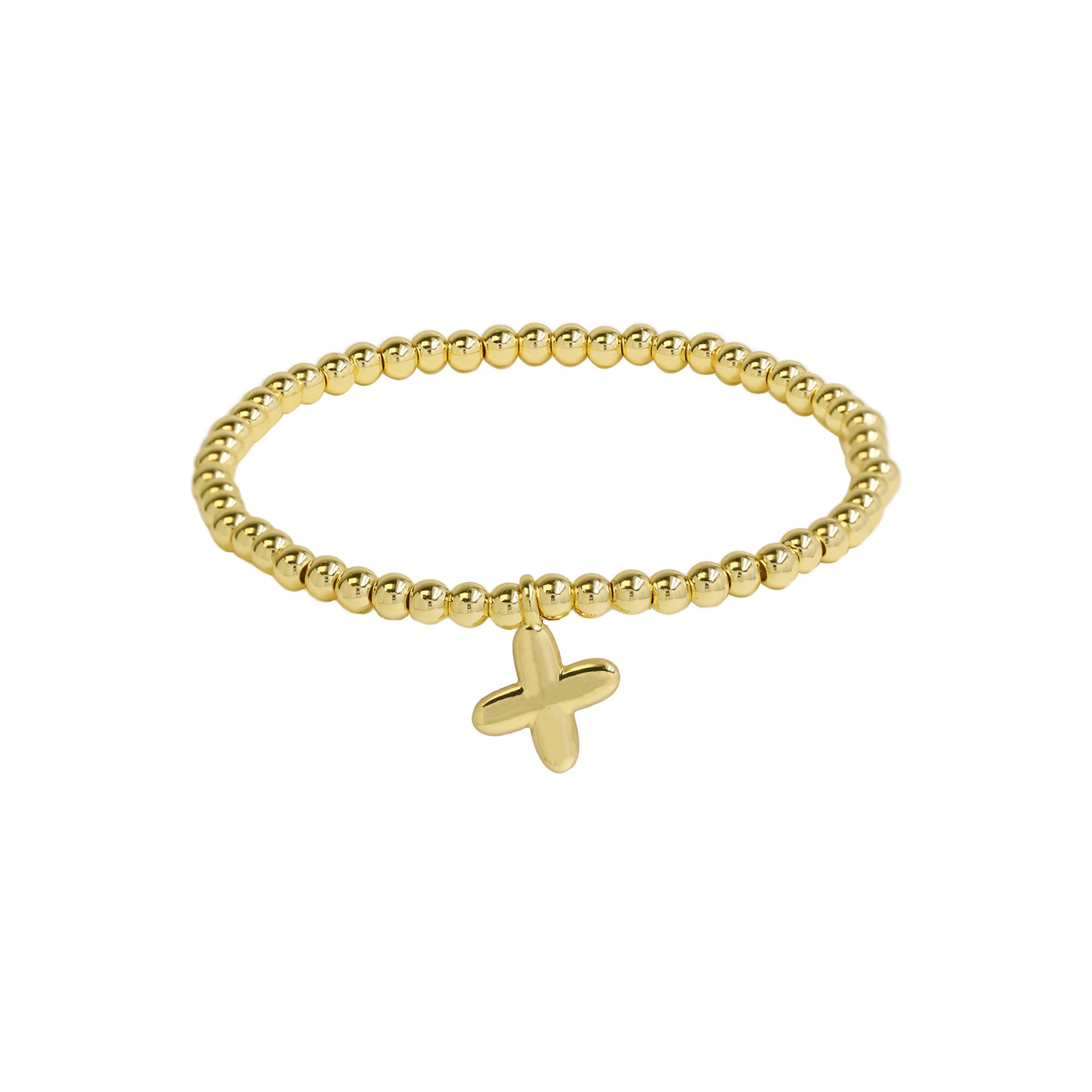 Aviana Dainty Letter Bracelet - X [BKILSJC8]