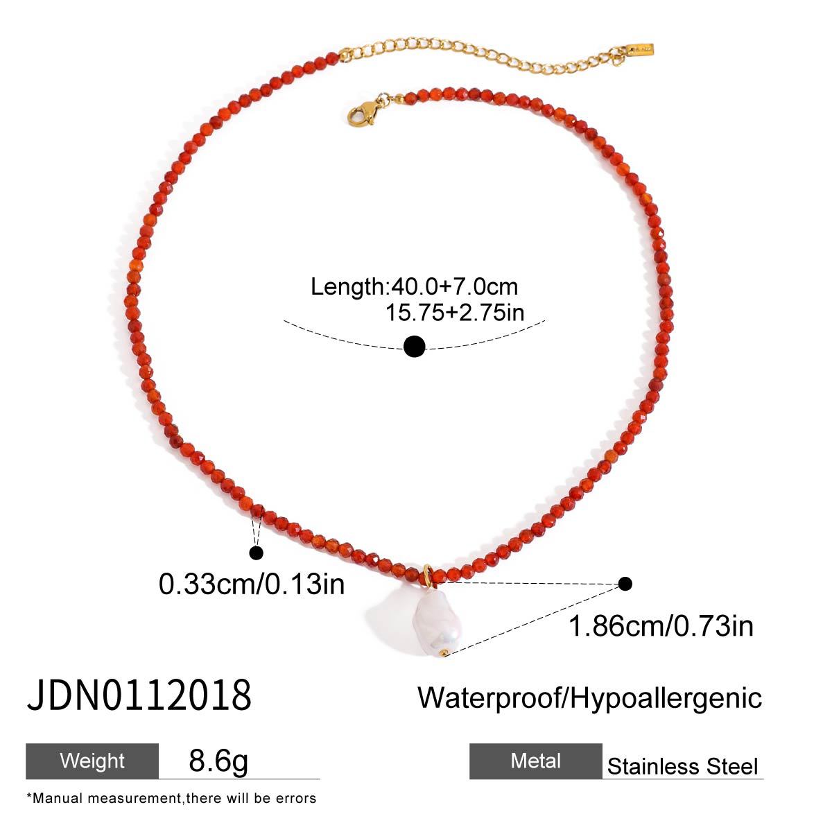 Danae Starfish Layered Necklace - JDN0112018 [CLU31OBN]