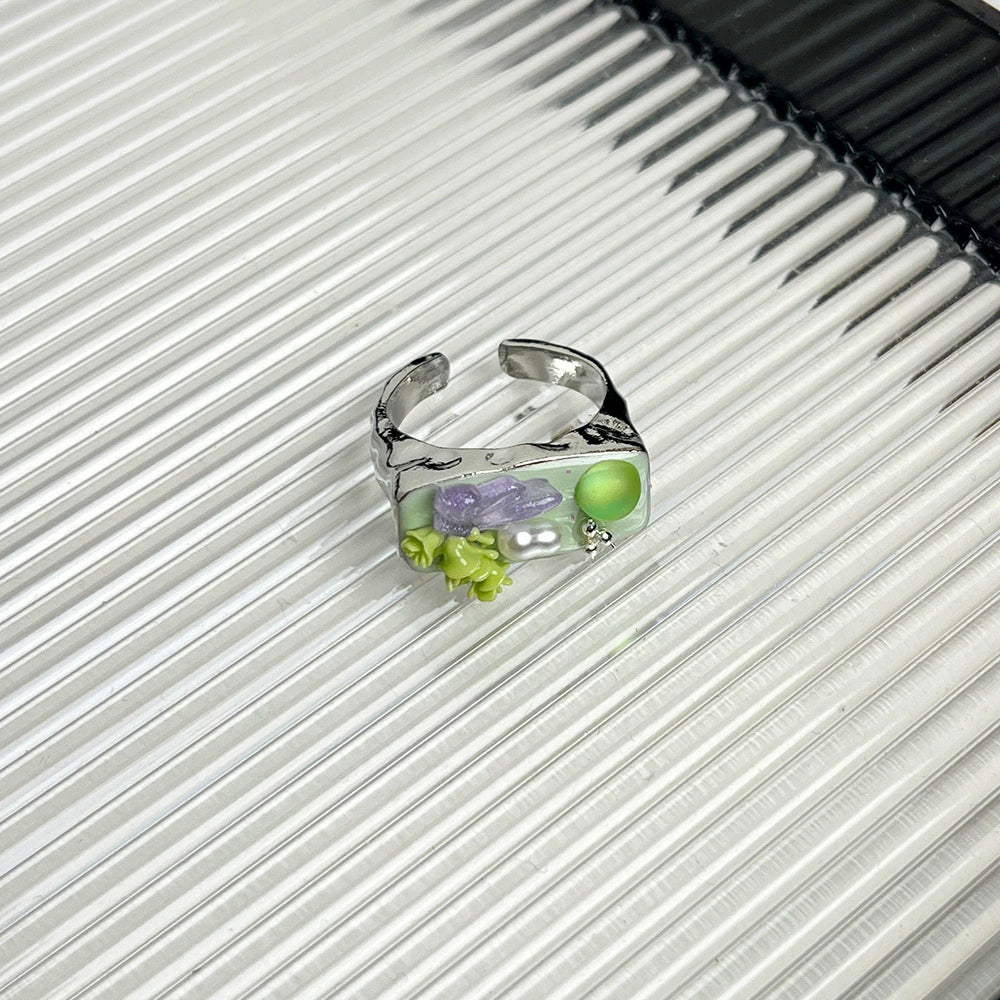 Jimena Floral Butterfly Ring - Style C [5EAOY31F]
