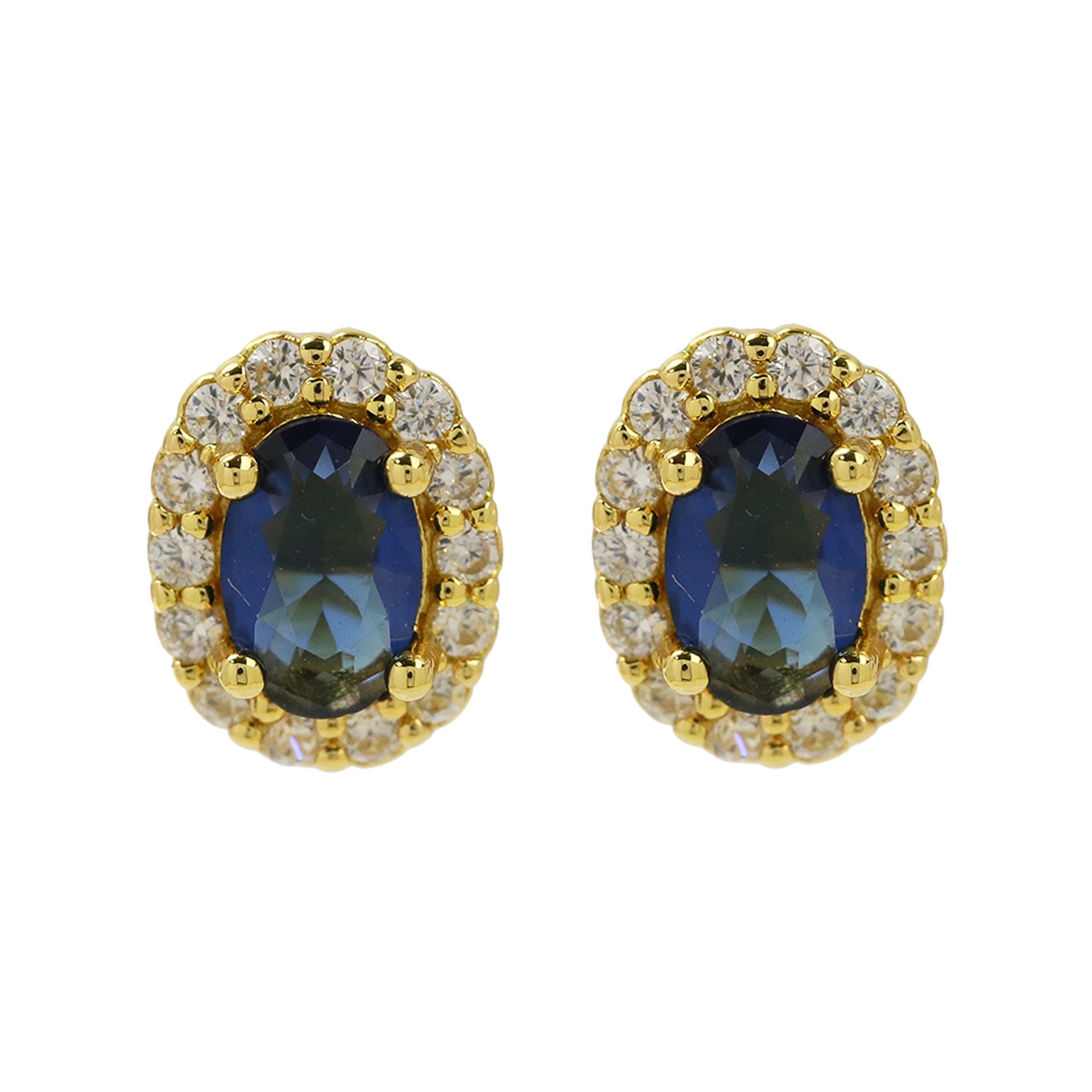 Emmylou Birthstone Drop Earrings - September [F9AX5C7M]