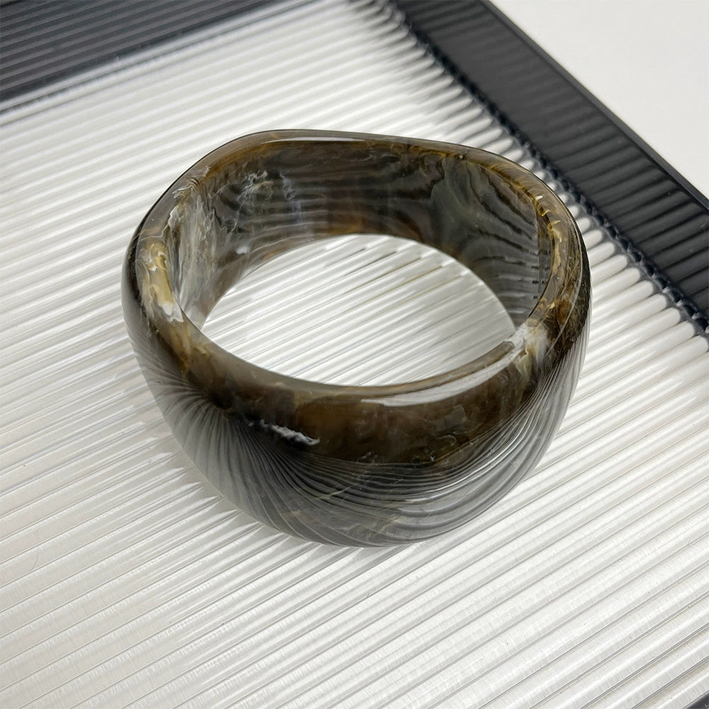 Taelyn Geometric Resin Cuff Bracelet - Style D [EMGPV0KV]