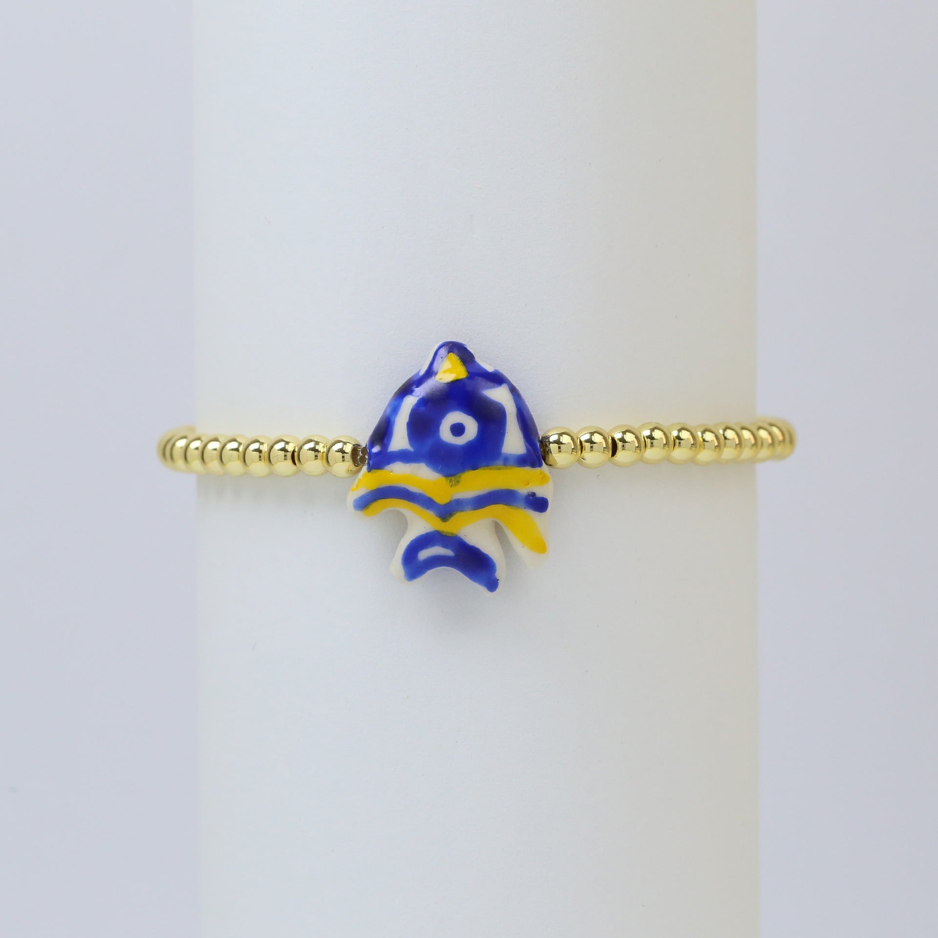 Aubrei Glazed Fish Bracelet - Jade Green [CAMUDNQB]