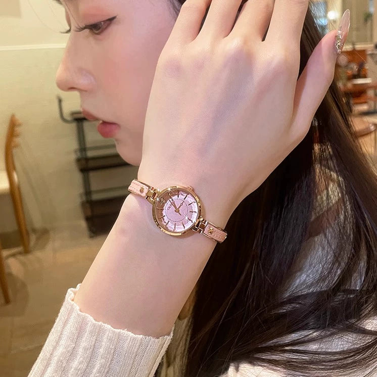 Atlee Slim Steel Watch - Pink [ZHJXVFP0]