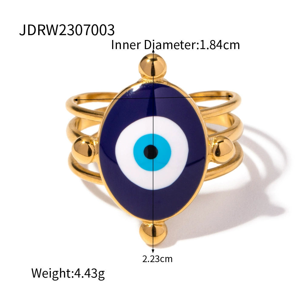 Annette Organic Stone Rings - Style JDRW2307003 [S8V8JYZA]