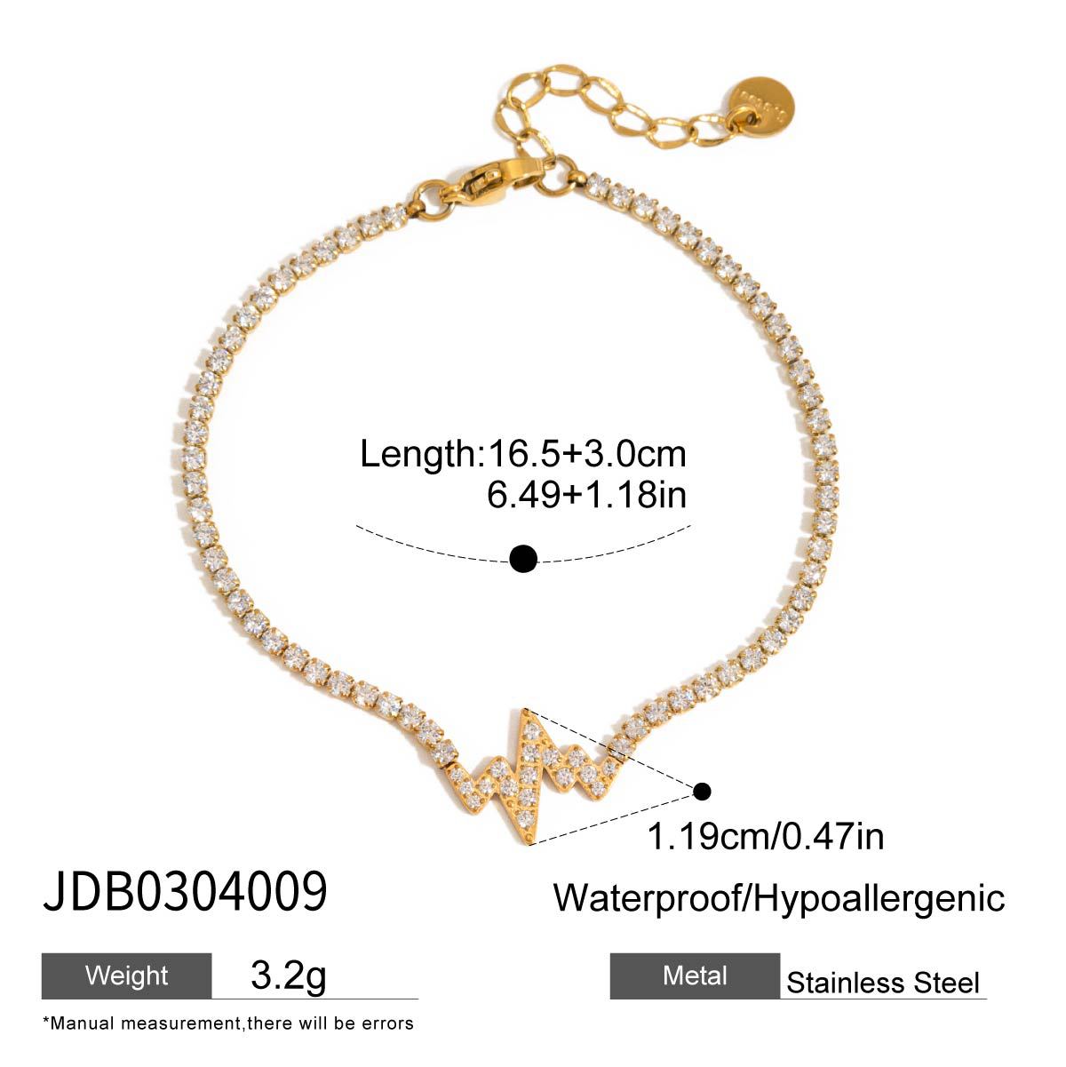 Denali Layered Zircon Bracelets - JDB0304009 [KE04KNLF]