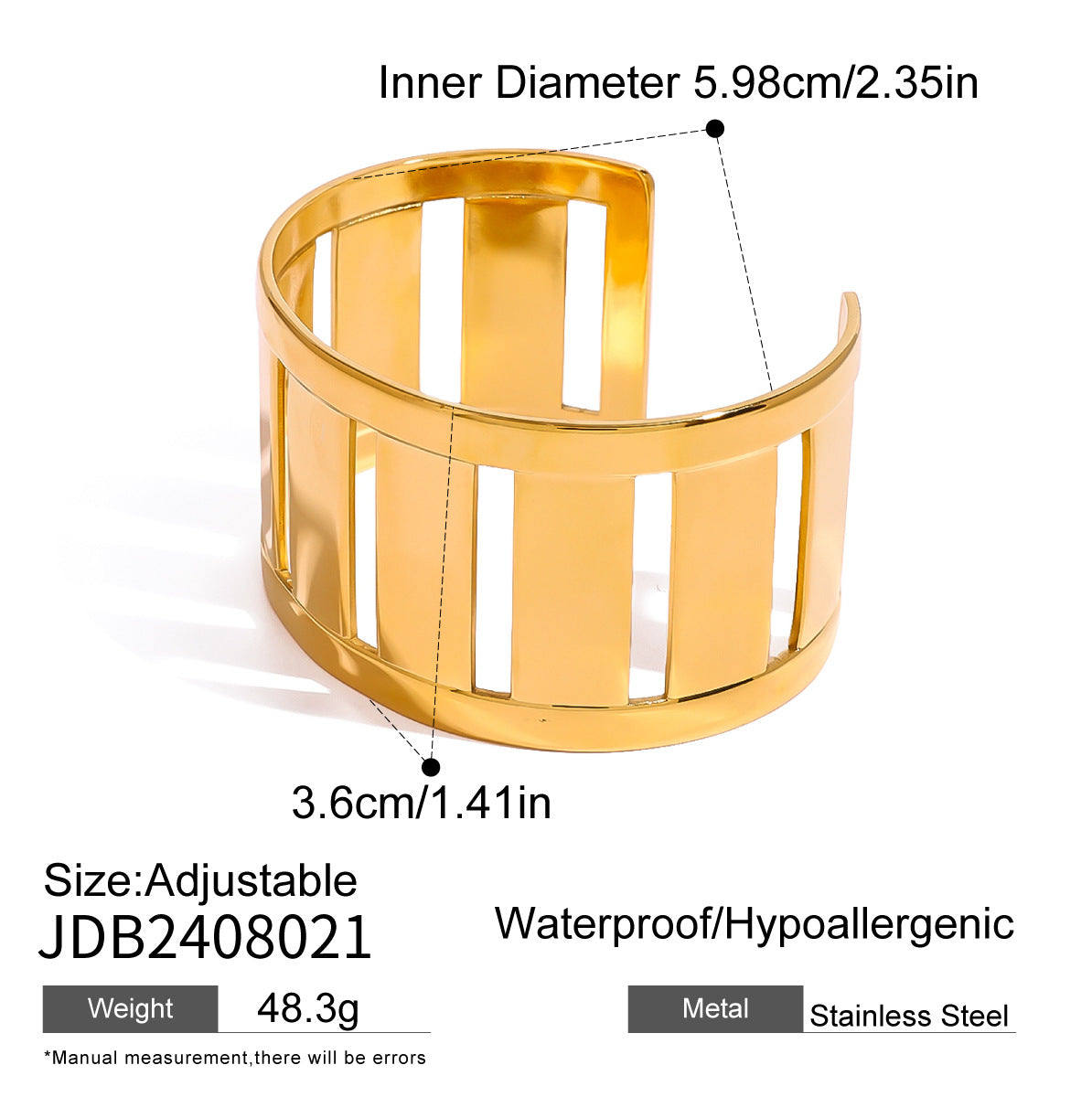 Tamiyah Sculptural Cuff Bracelet - Silver-Tone [FBDKLMOM]