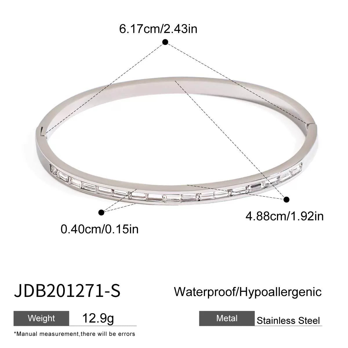Odessa Stackable Bracelets - JDB201271-S [O5L76F2S]