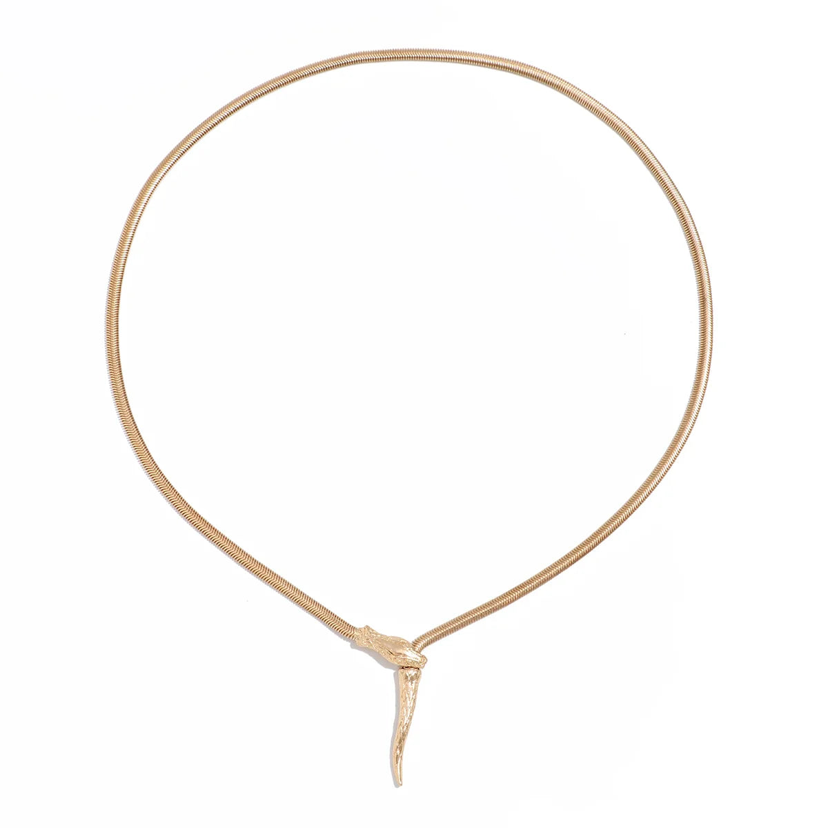 Kinsleigh Serpent Chain Necklace - Style One Gold