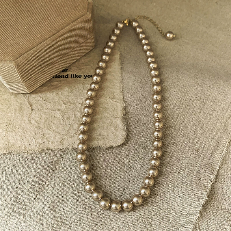 Jolynn Vintage Pearl Choker - 8mm