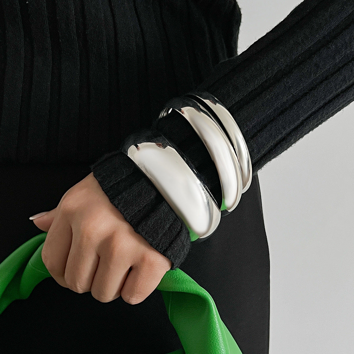 Mariyah Geometric Twist Cuff Set - Style 2 [I1ELX6ES]