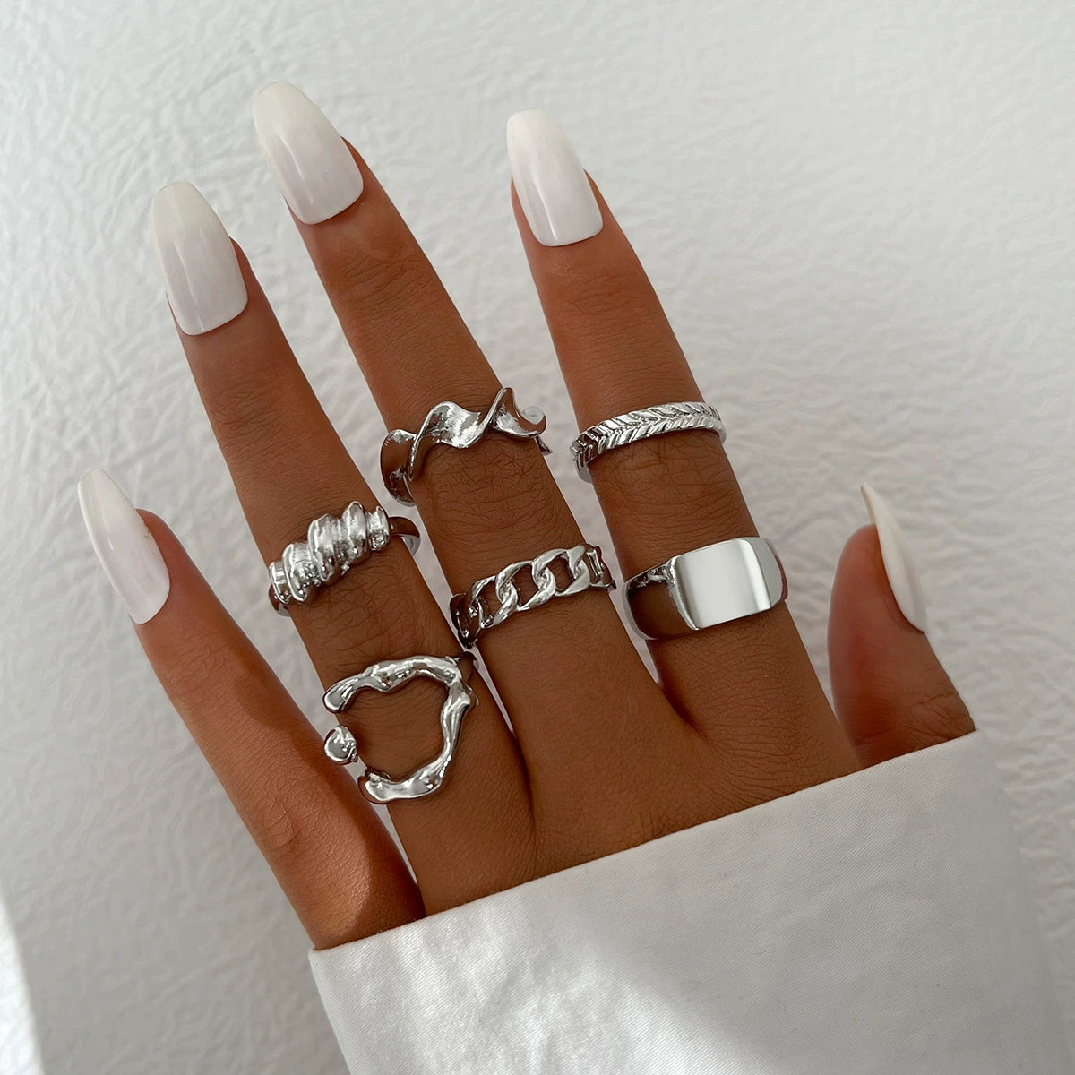 Kassidy Butterfly Ring Set - Lotus Root Pink [7S4FSO7I]