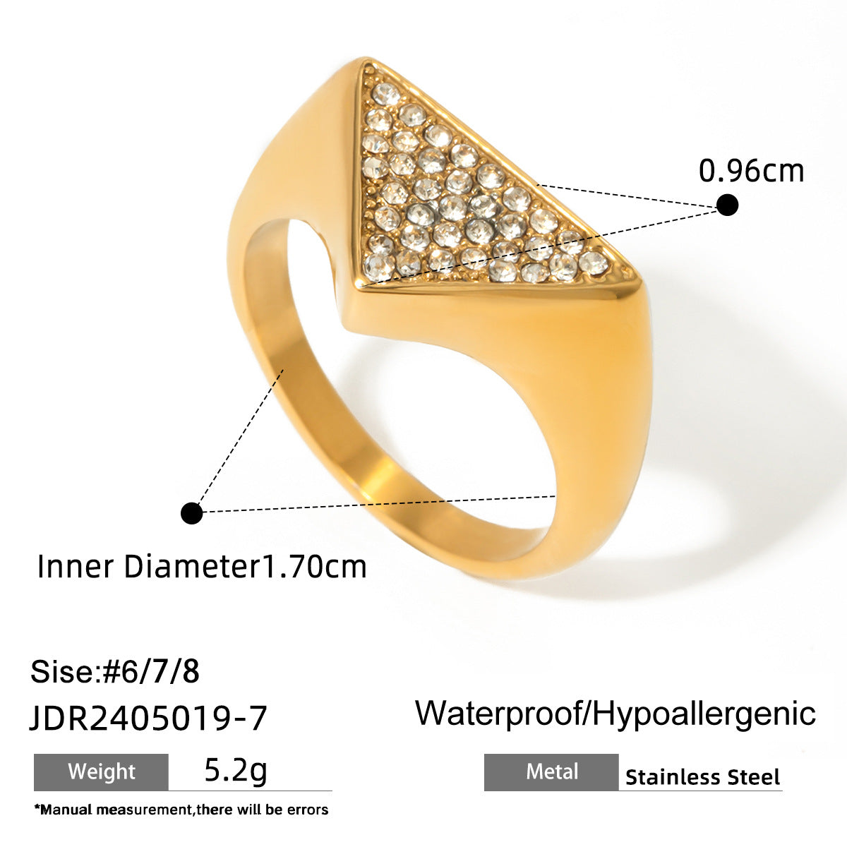 Siyona Elegant Pearl Zircon Rings - JDR2405019-7 [2OB2F7XI]