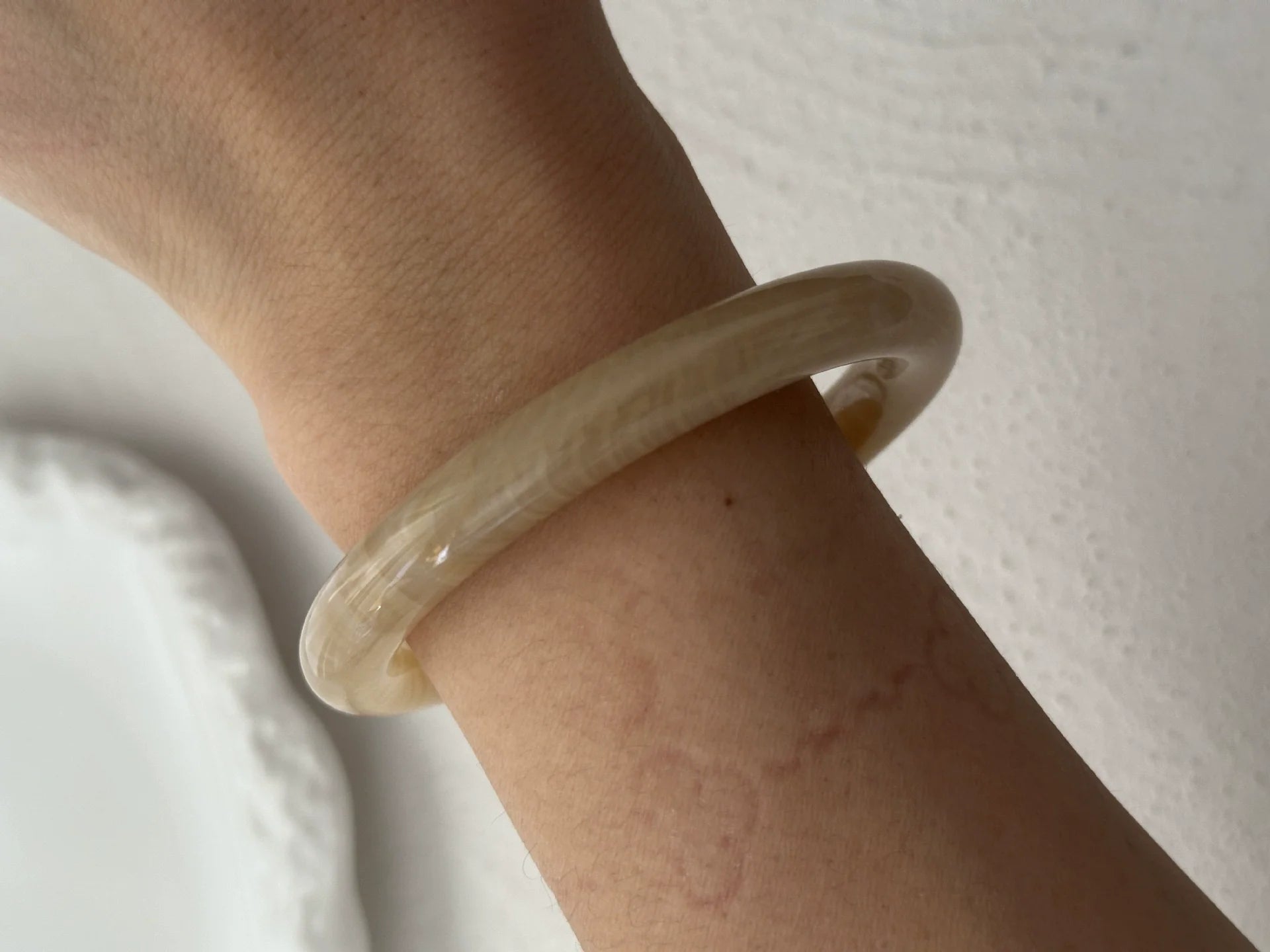 Saraiya Sculptural Cuff Bracelet - Amber