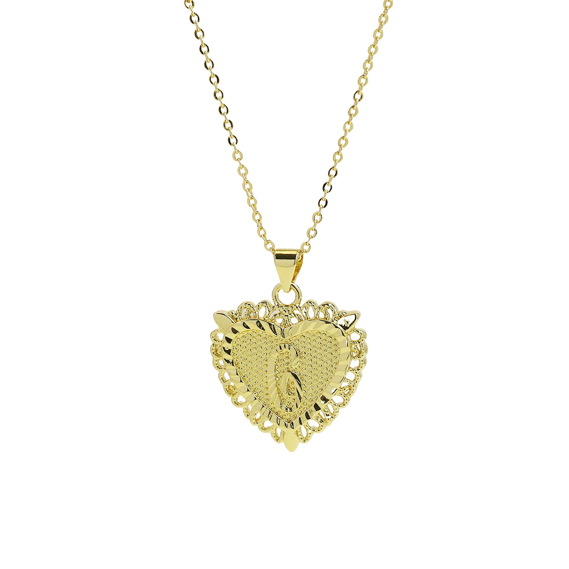 Jaidyn Dainty Initial Necklace - Necklace G [M7ACH8TB]